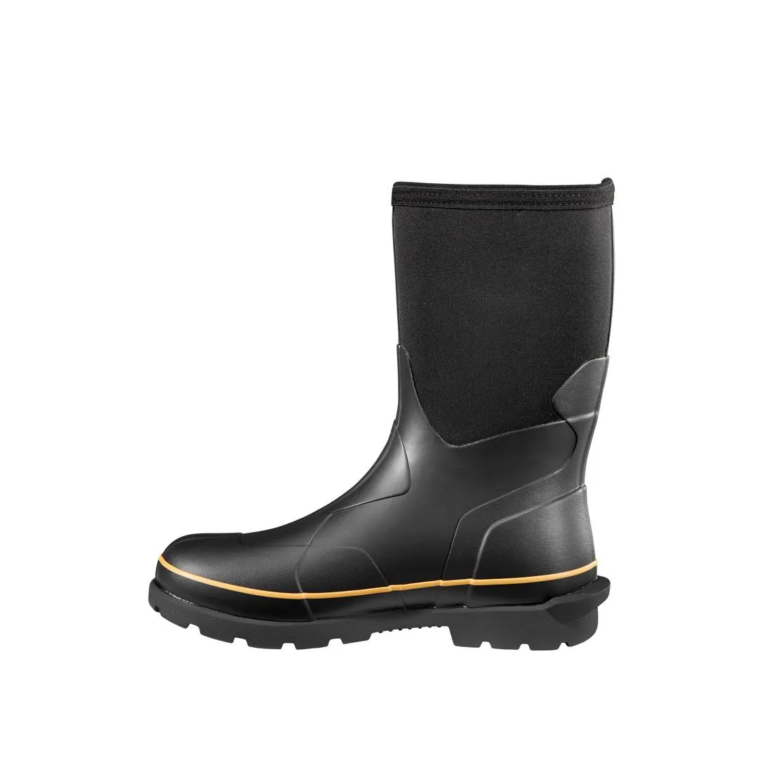 10" Mudrunner Soft-Toe Waterproof Rubber Boot Black