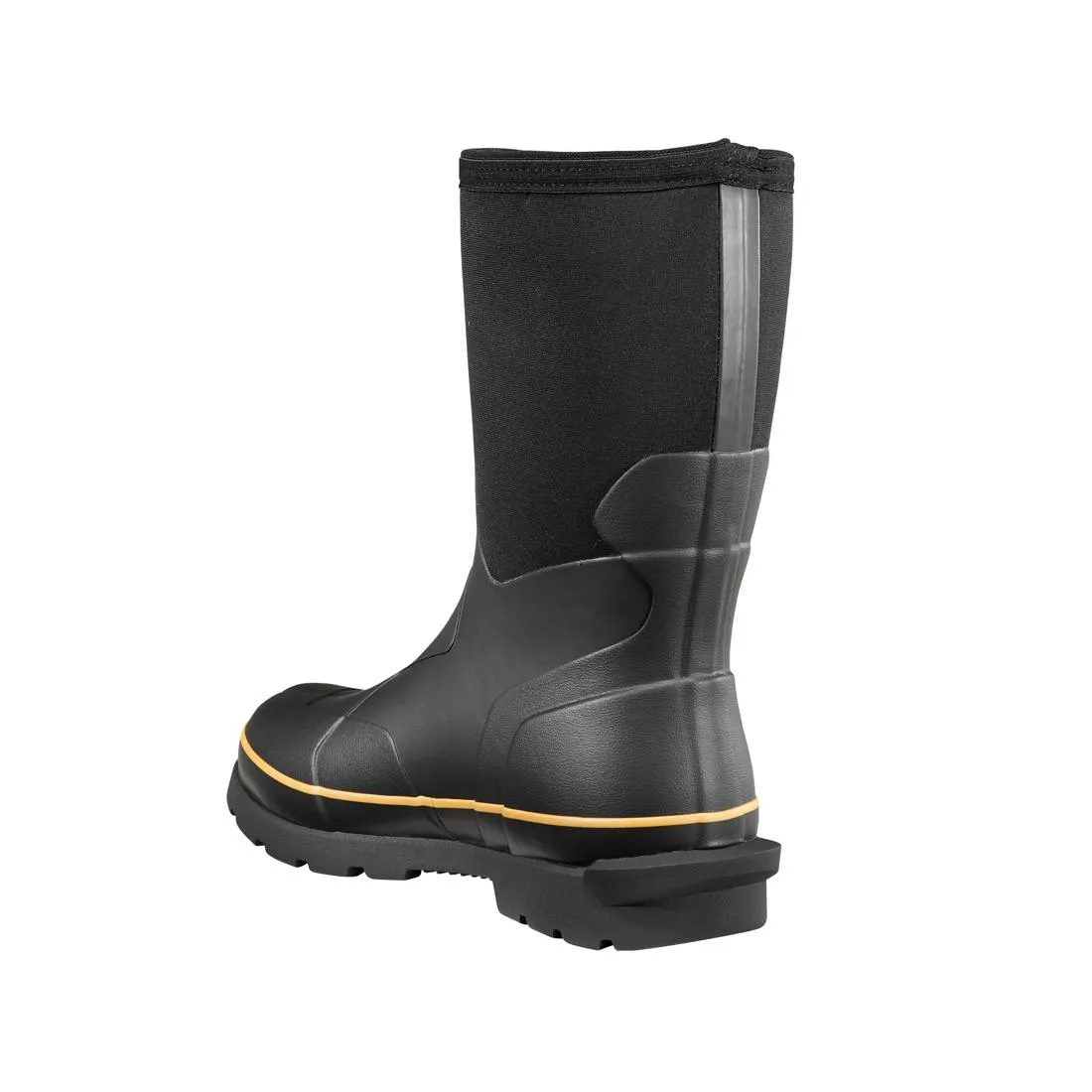 10" Mudrunner Soft-Toe Waterproof Rubber Boot Black