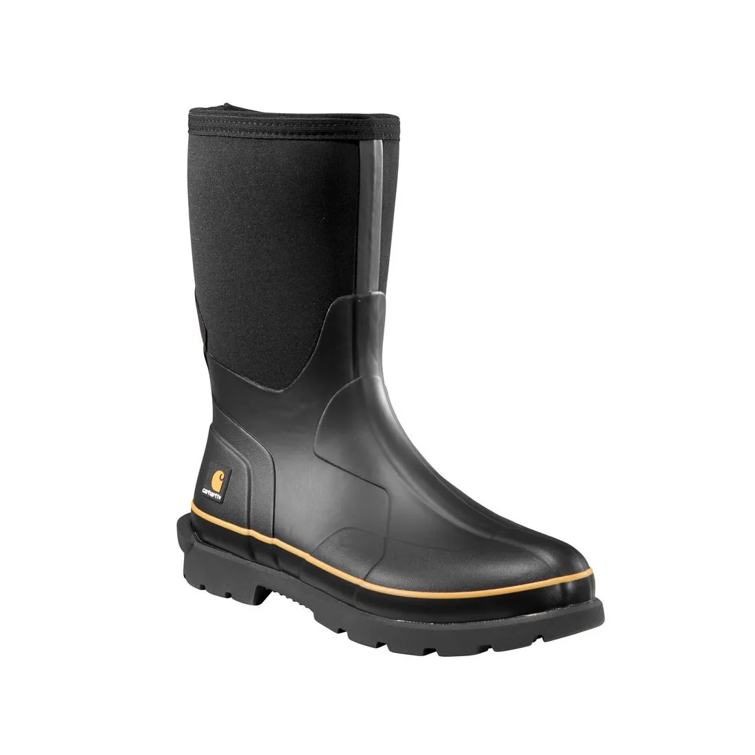 10" Mudrunner Soft-Toe Waterproof Rubber Boot Black