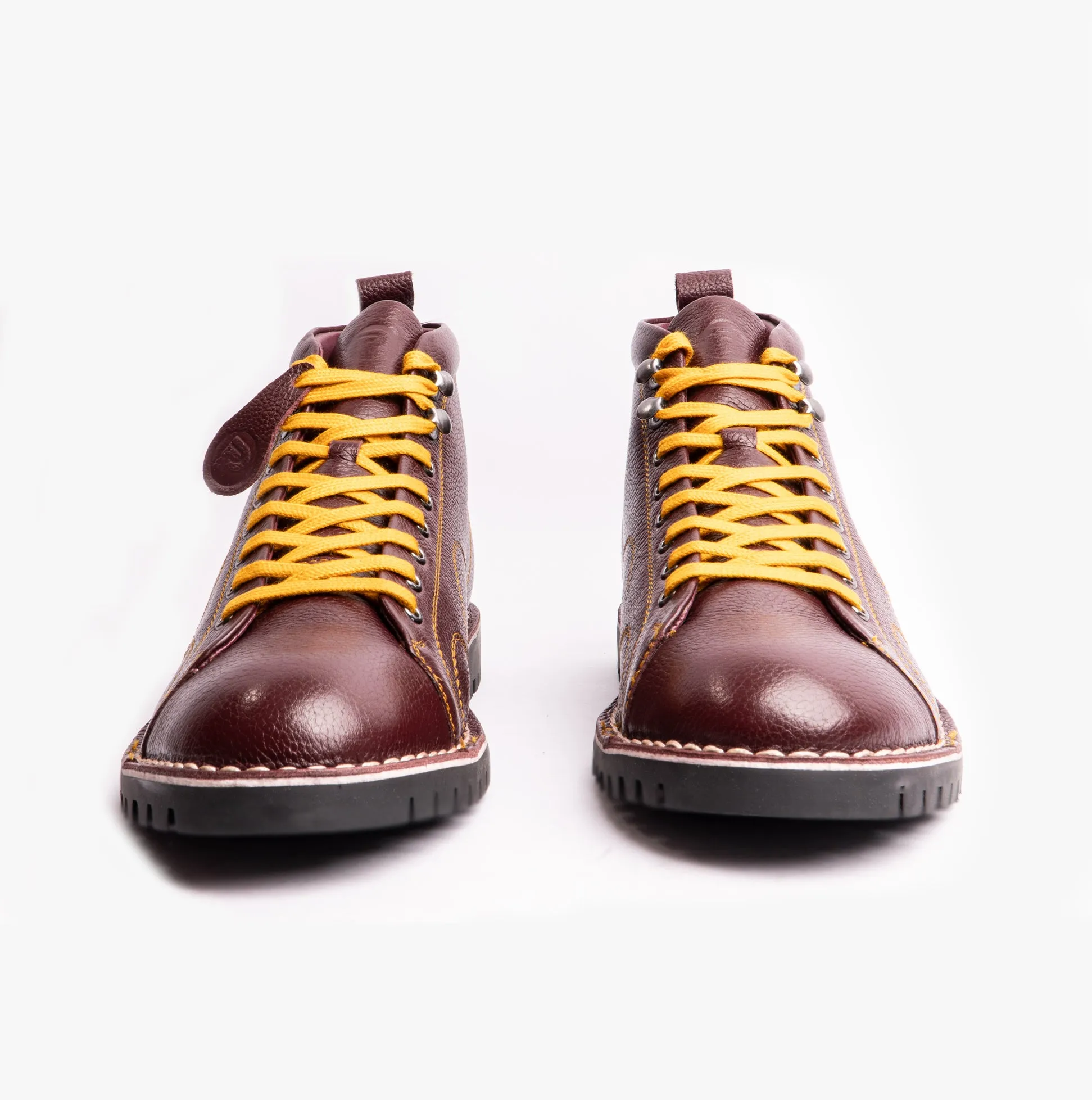 1961 MOD Mens Leather Boots Oxblood