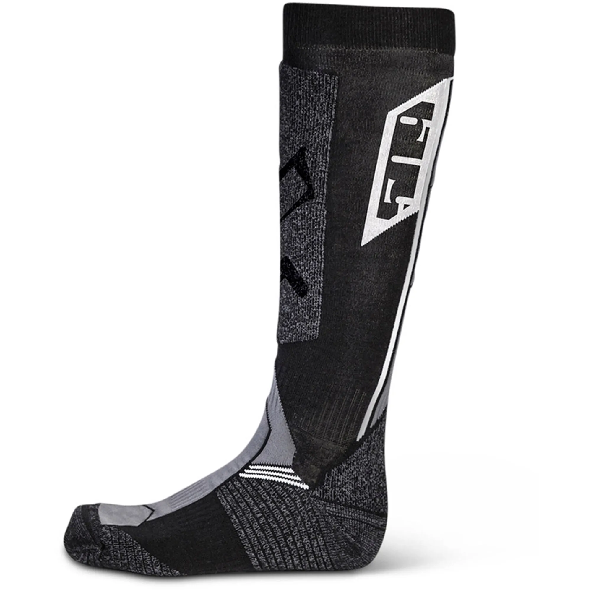 509  Black Tactical Sock Full Length Moisture Wicking Lightweight Soft Comfy