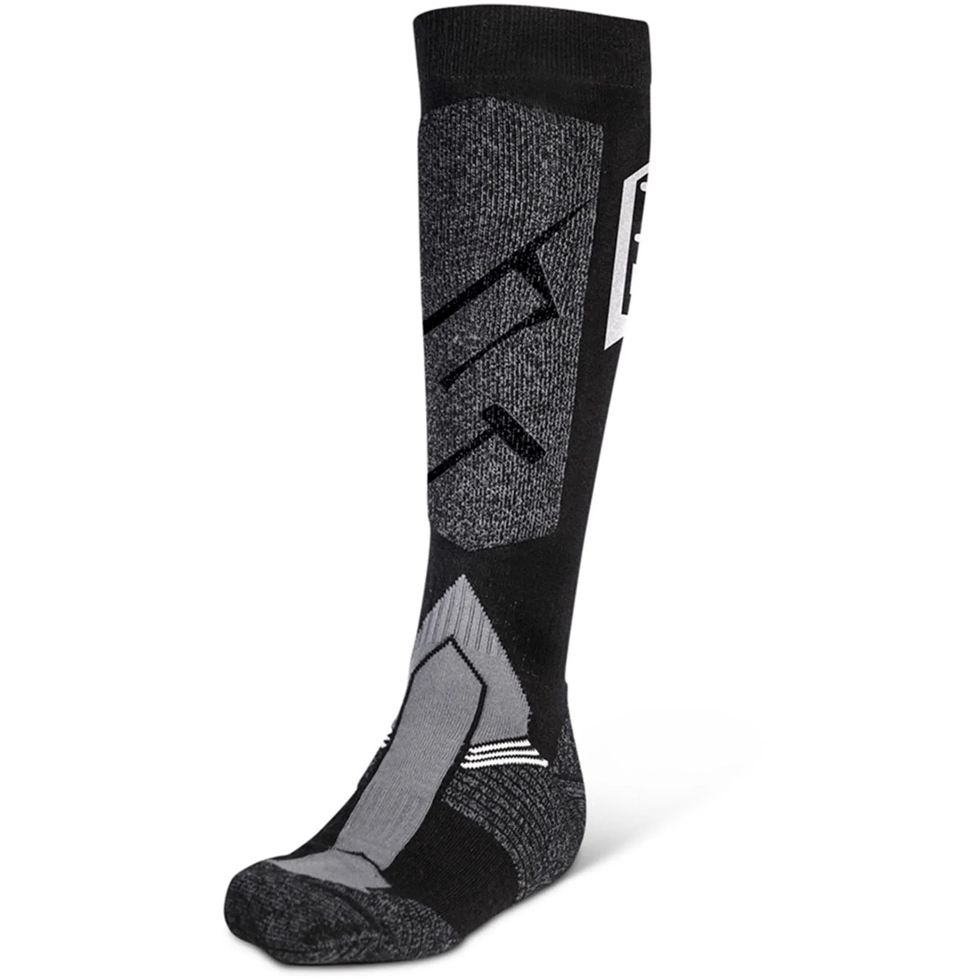 509  Black Tactical Sock Full Length Moisture Wicking Lightweight Soft Comfy