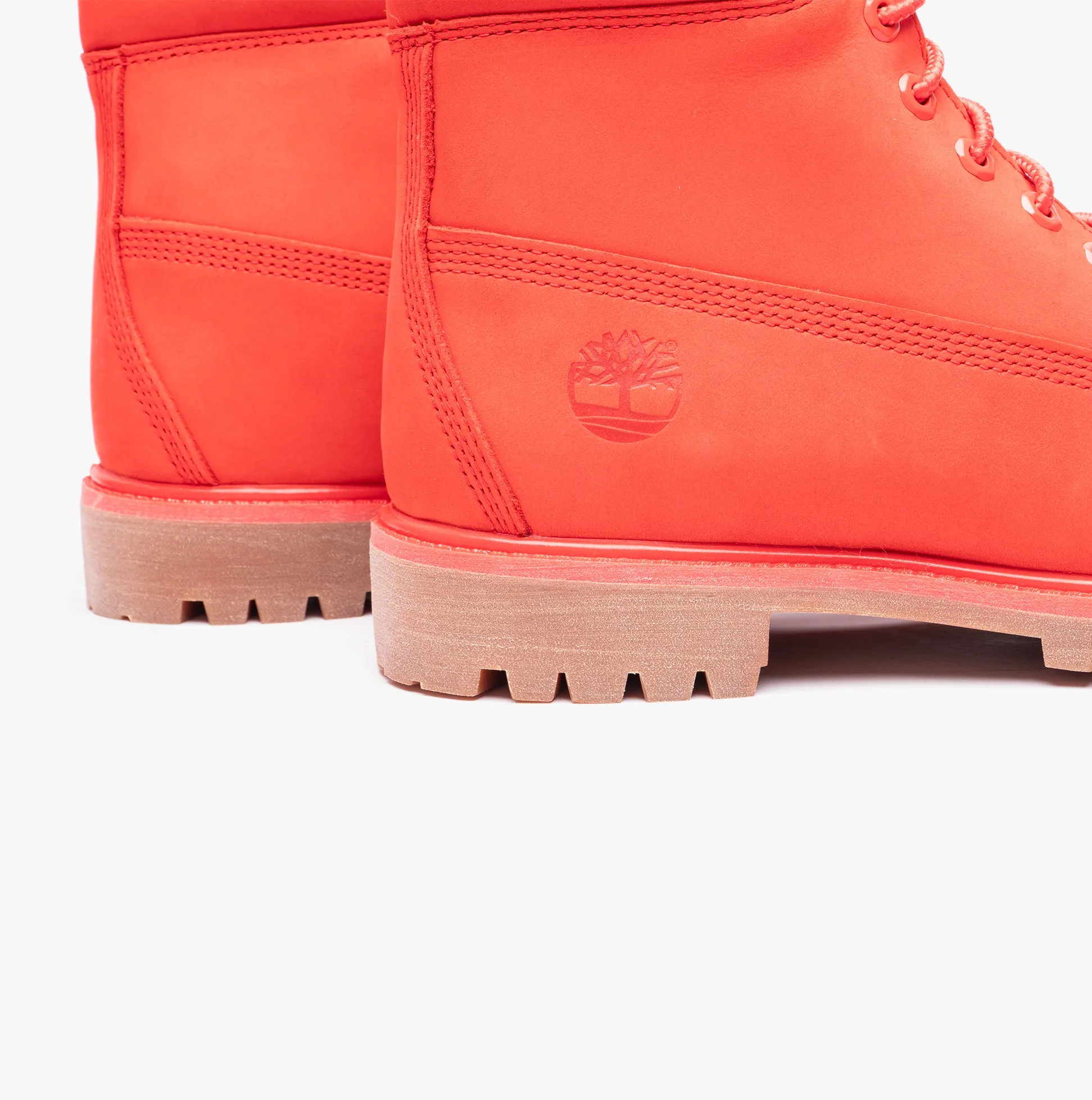 6INCH PREMIUM Mens Waterproof Boots Aura Orange