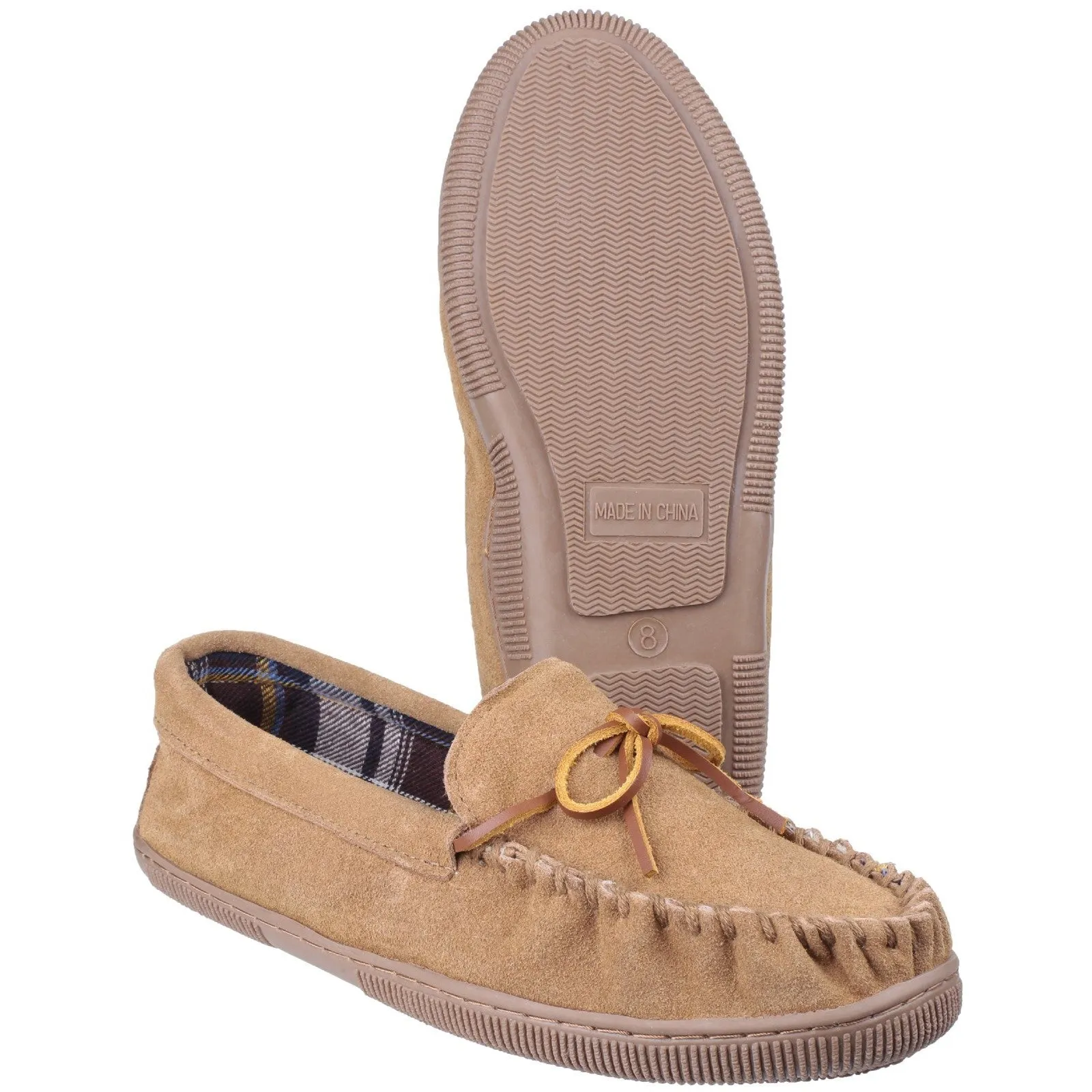 Alberta Slip On Moccasin Slipper