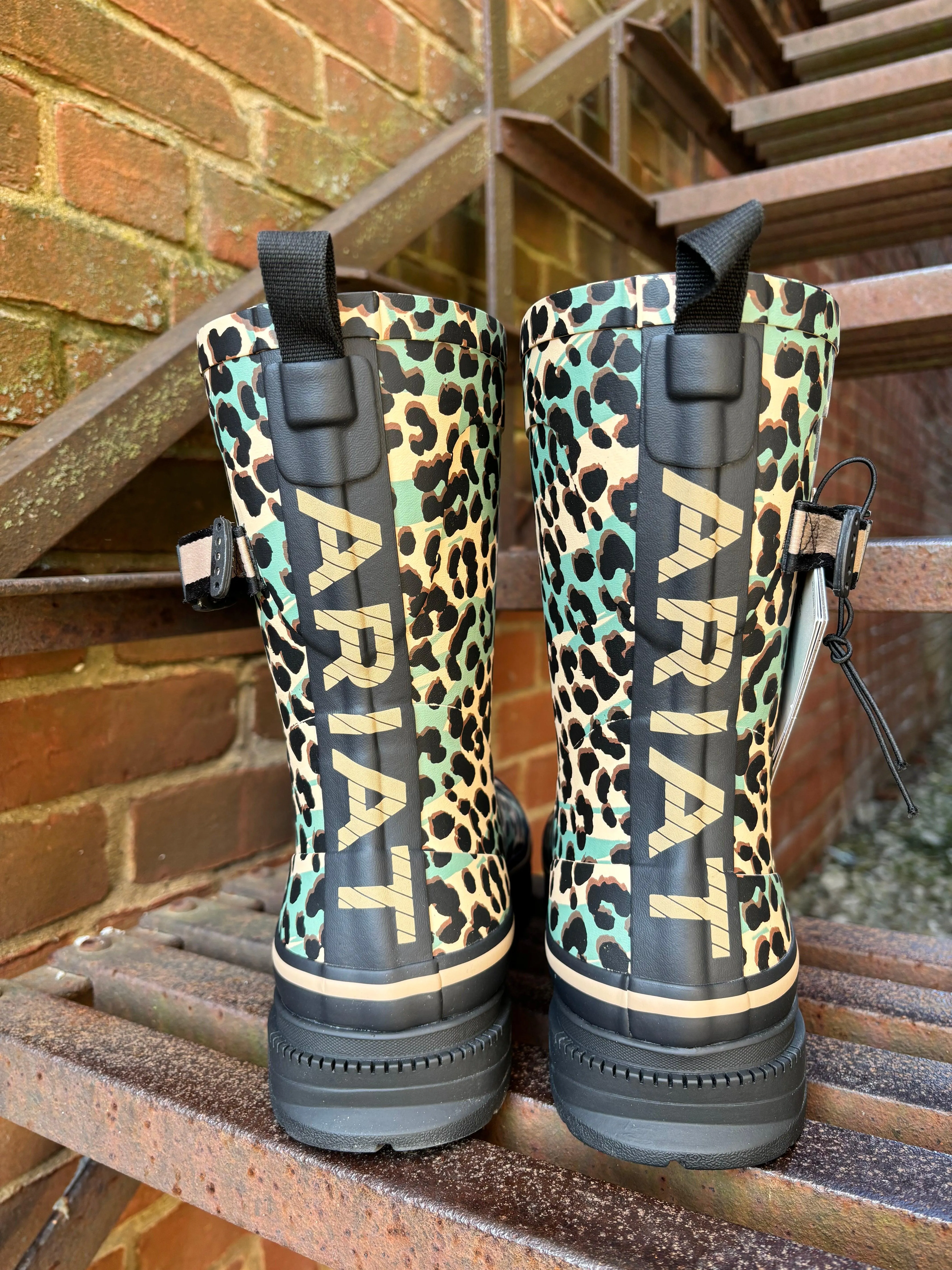 Ariat Insulated Leopard Camo Kelmarsh Mid Rubber Boots 10050930