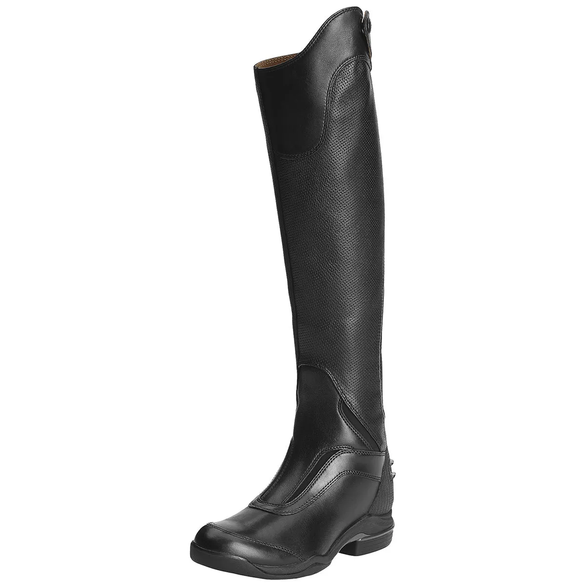 Ariat Women's V Sport Zip Tall Riding Boot Short Height Regular Calf