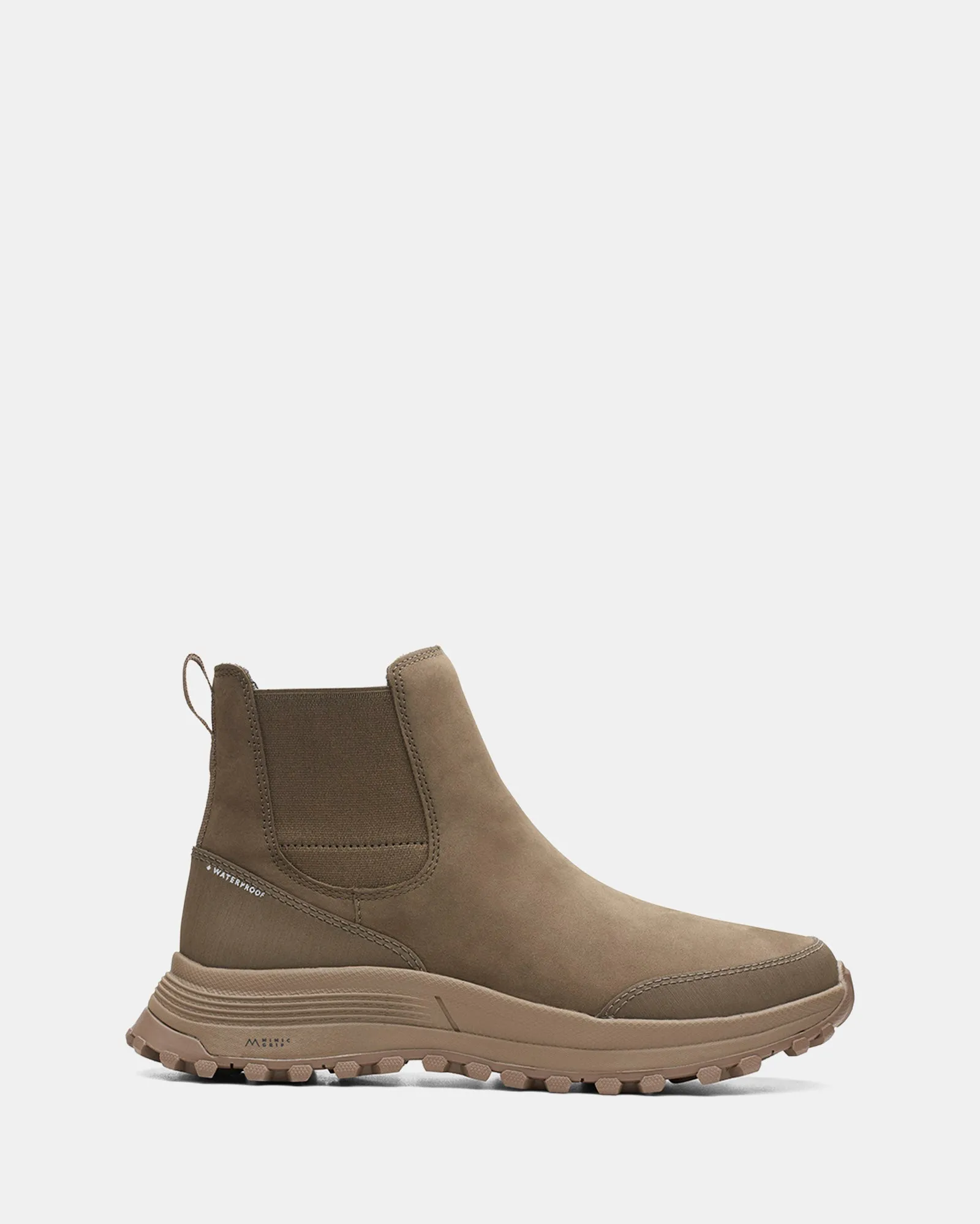 ATL Trek Up Waterproof Khaki Nubuck