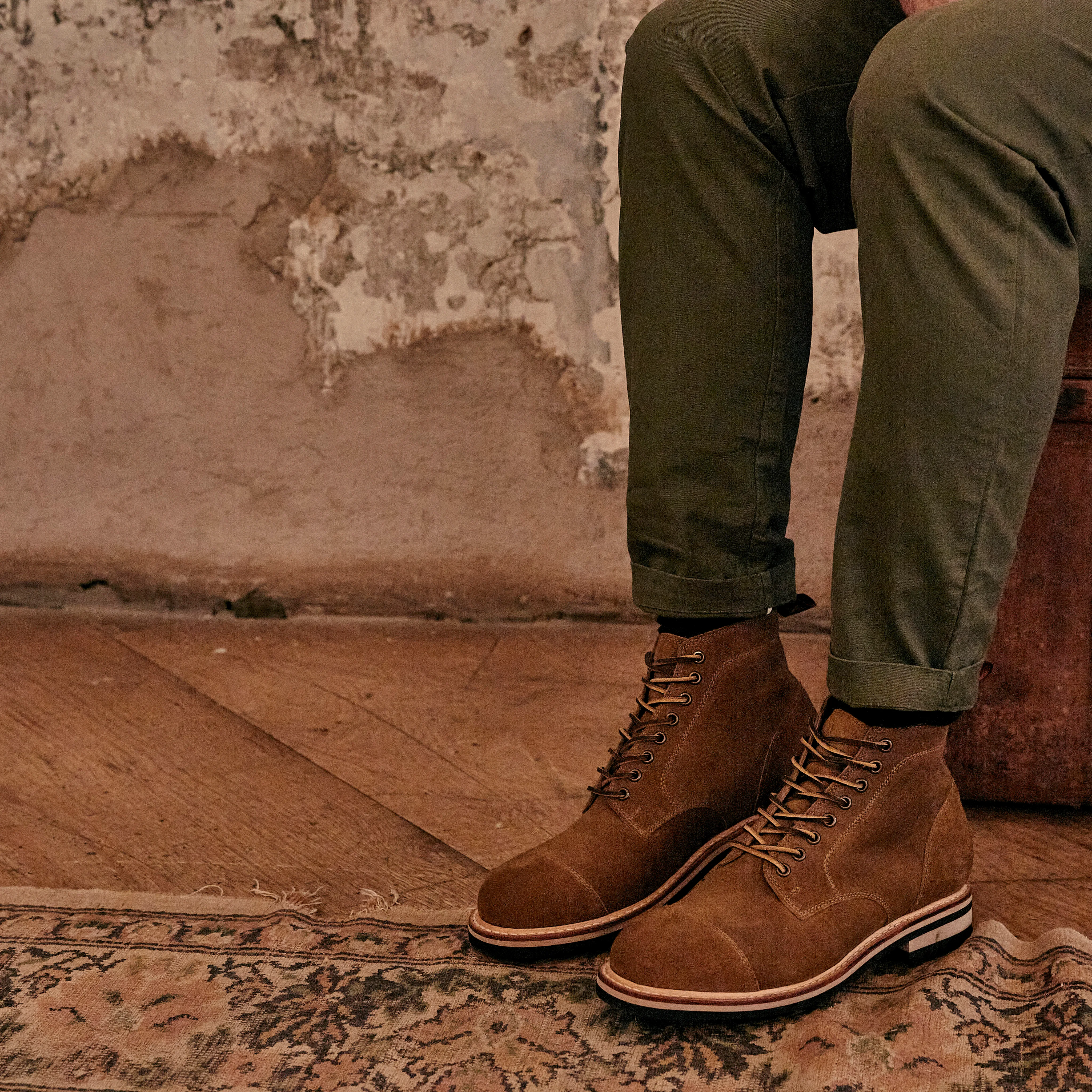 BAMBER // TAN SUEDE