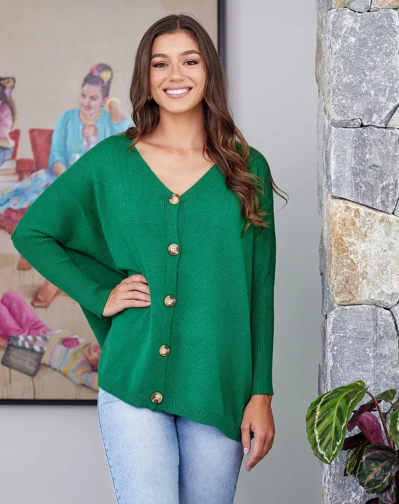 Bee Maddison Chelsea Knit Emerald