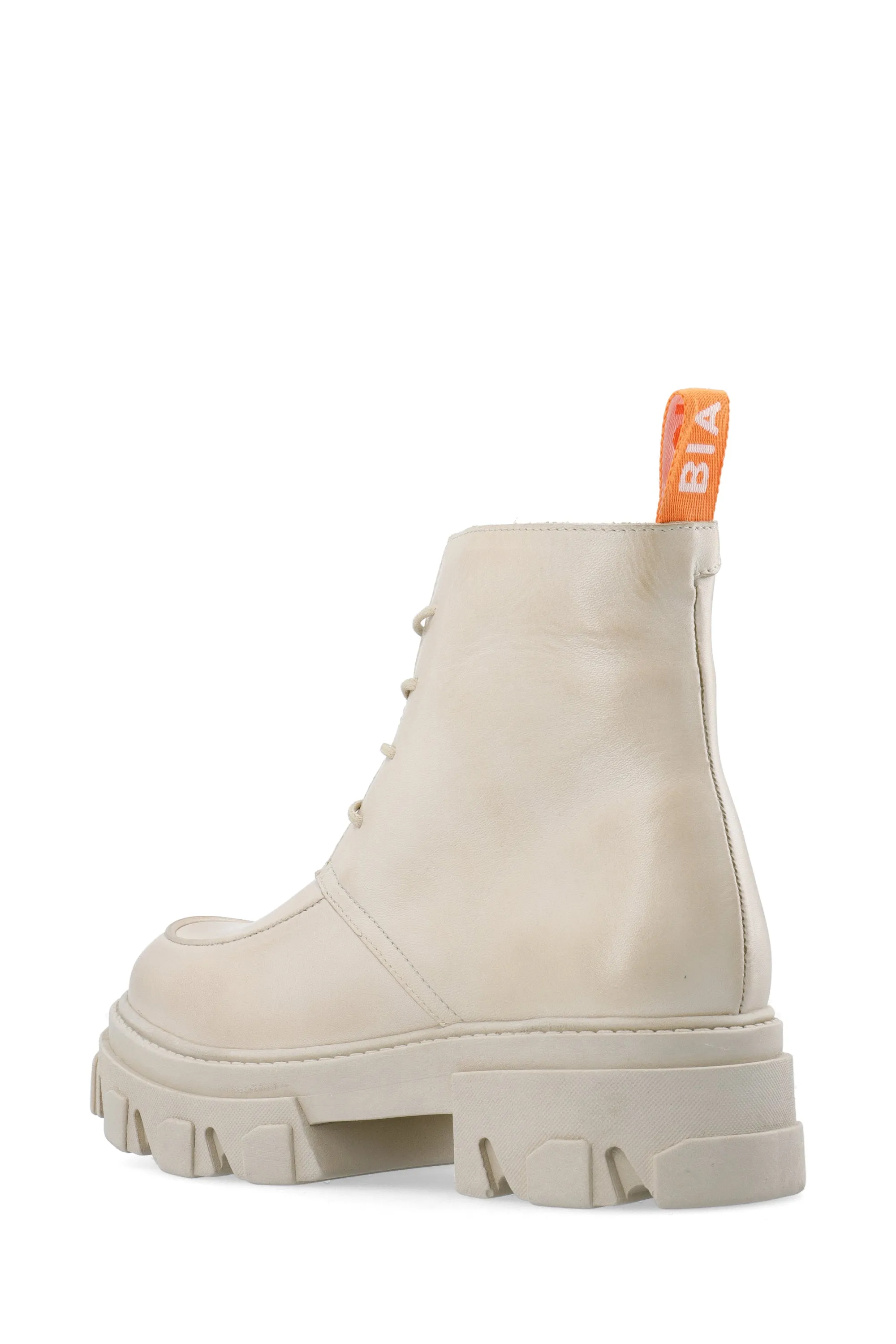 Biaginny Sand Lace Up Boots