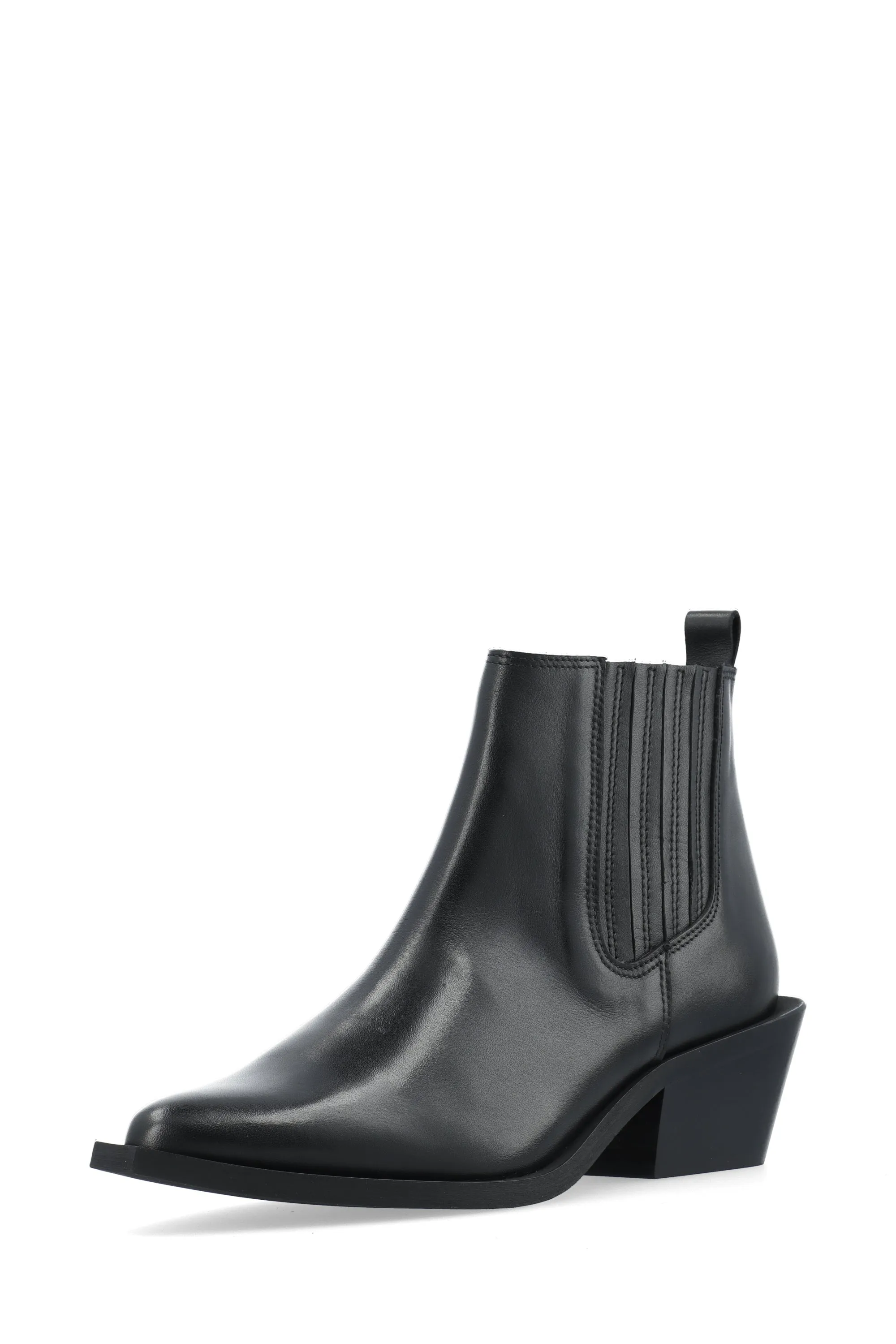 Biamona Black Low Western Boots