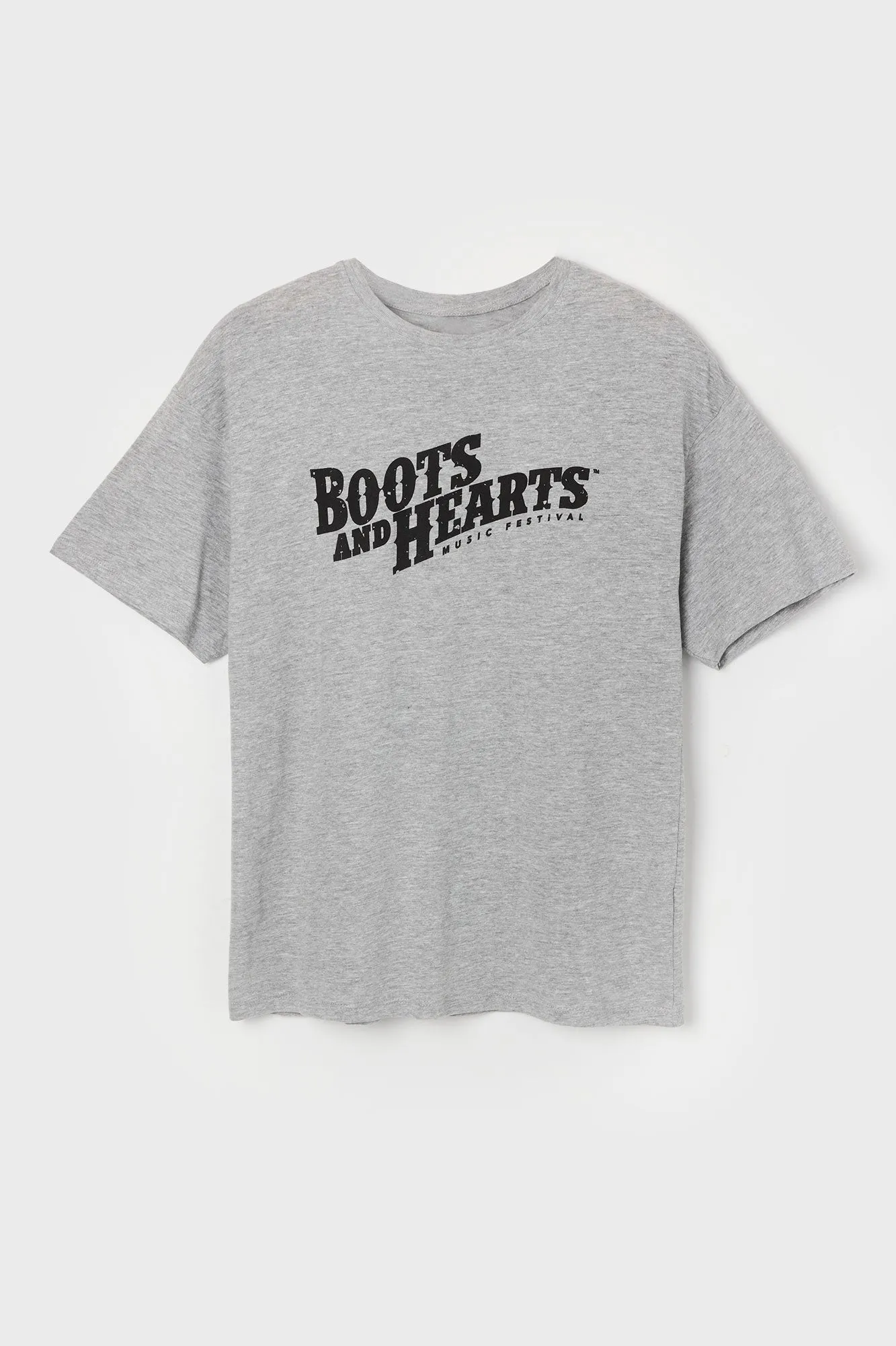 Boots and Hearts Graphic Boyfriend T-Shirt