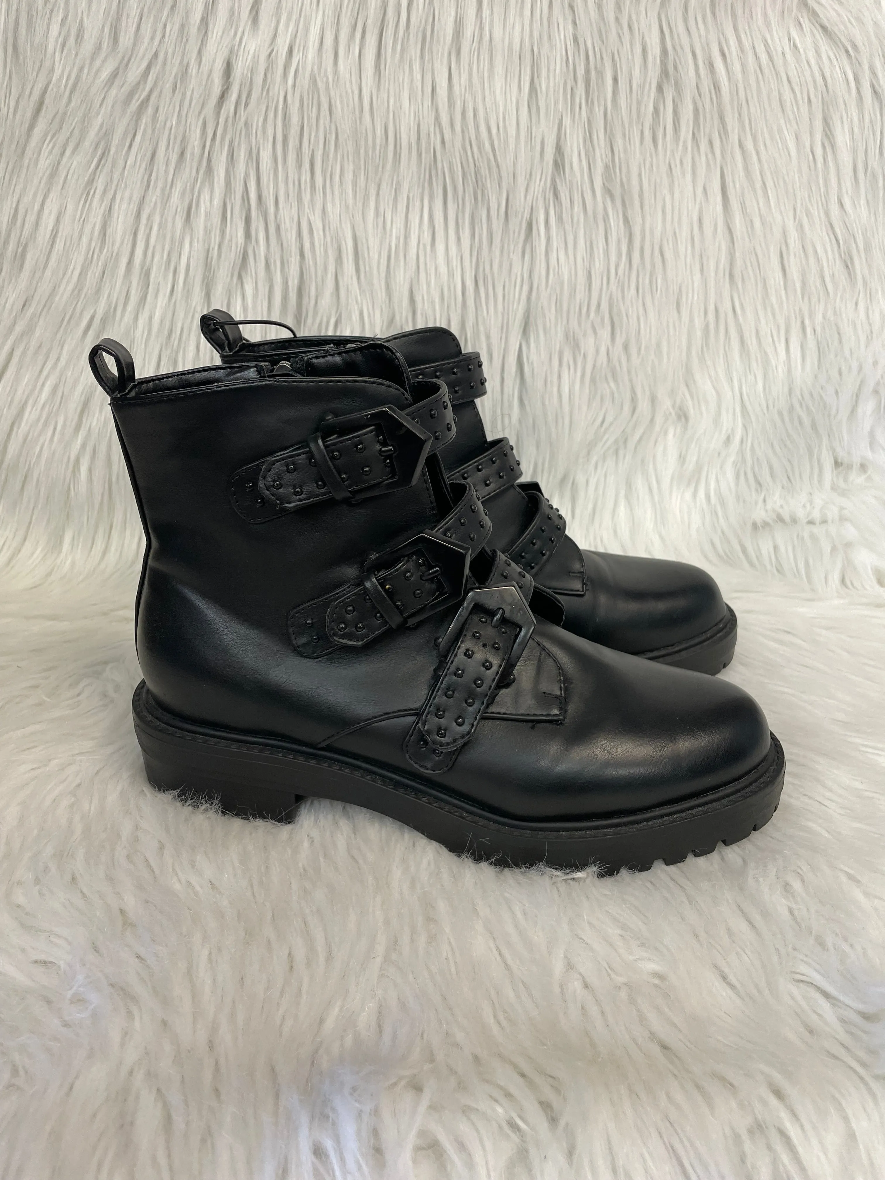 Boots Combat By A New Day In Black, Size: 8