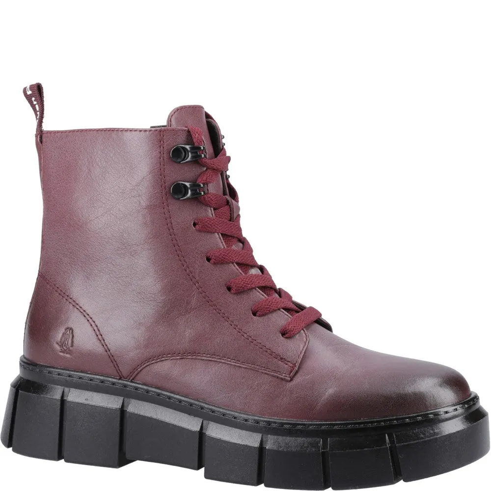 Bordeaux Fawn Ankle Boots