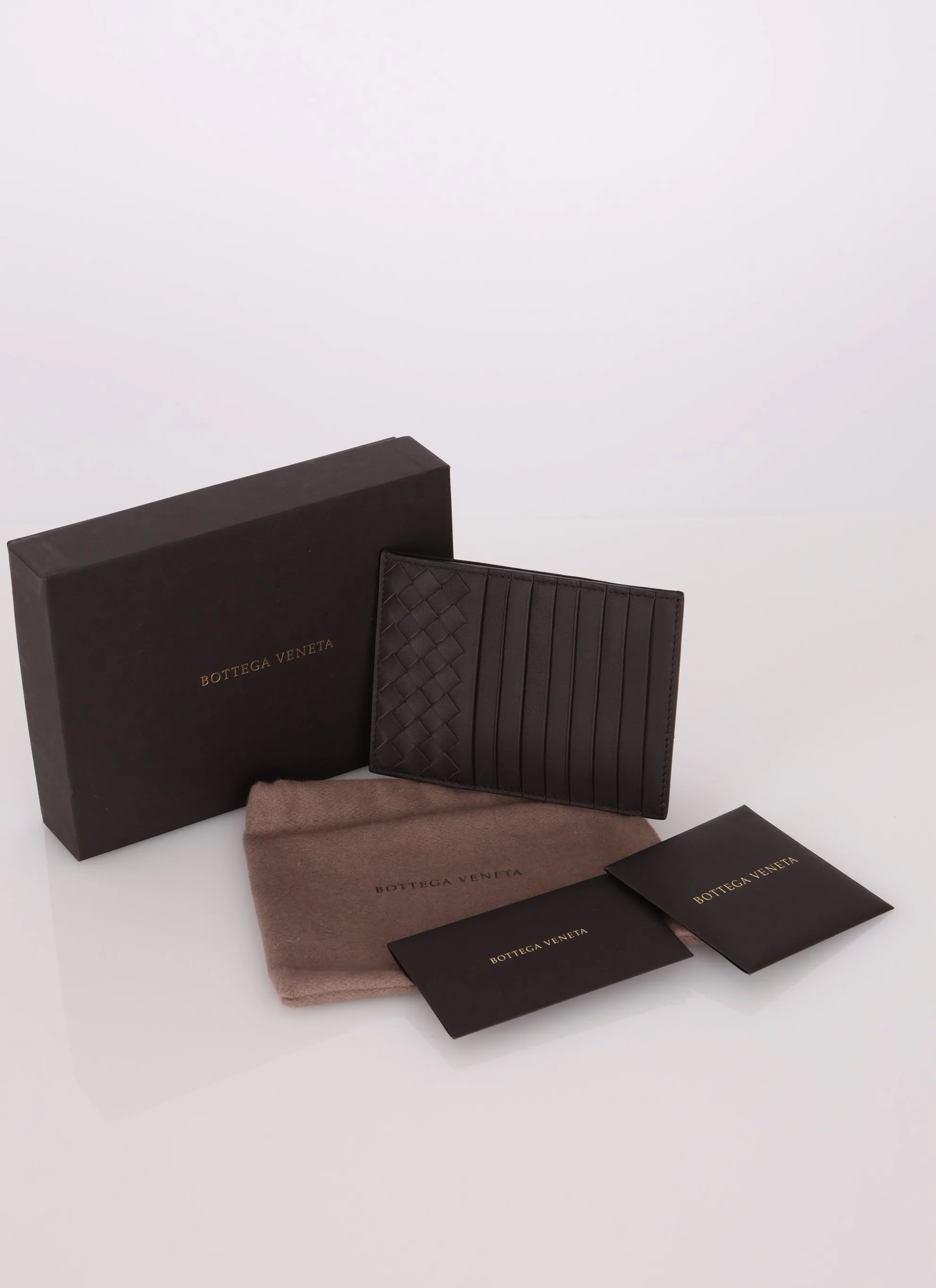 Bottega Veneta Intrecciato Zip Card Holder