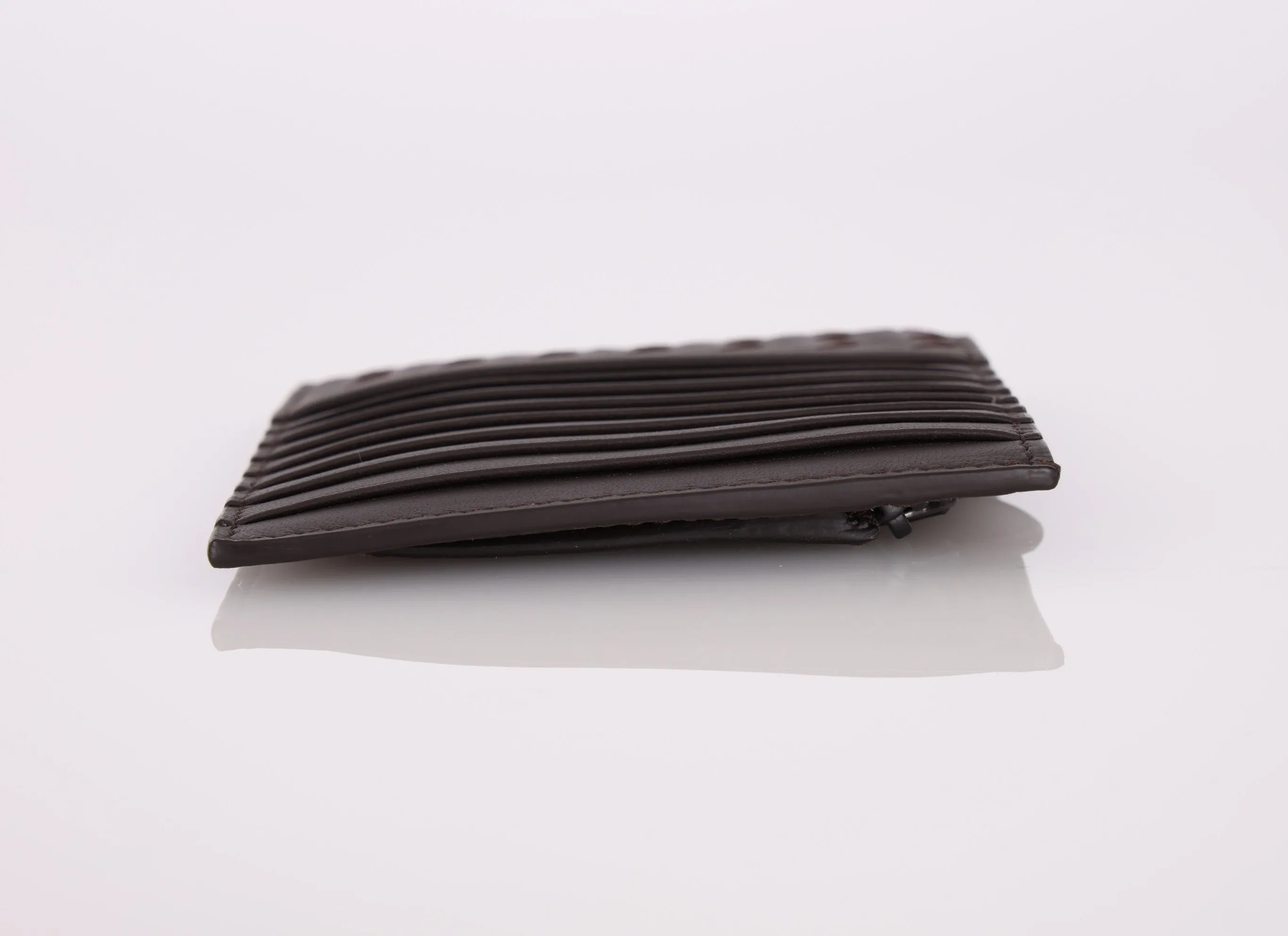 Bottega Veneta Intrecciato Zip Card Holder