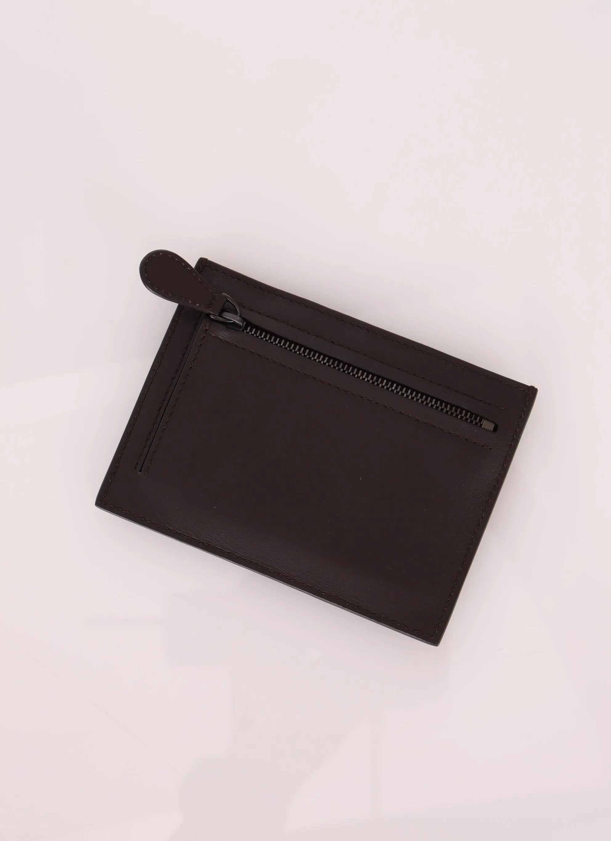 Bottega Veneta Intrecciato Zip Card Holder