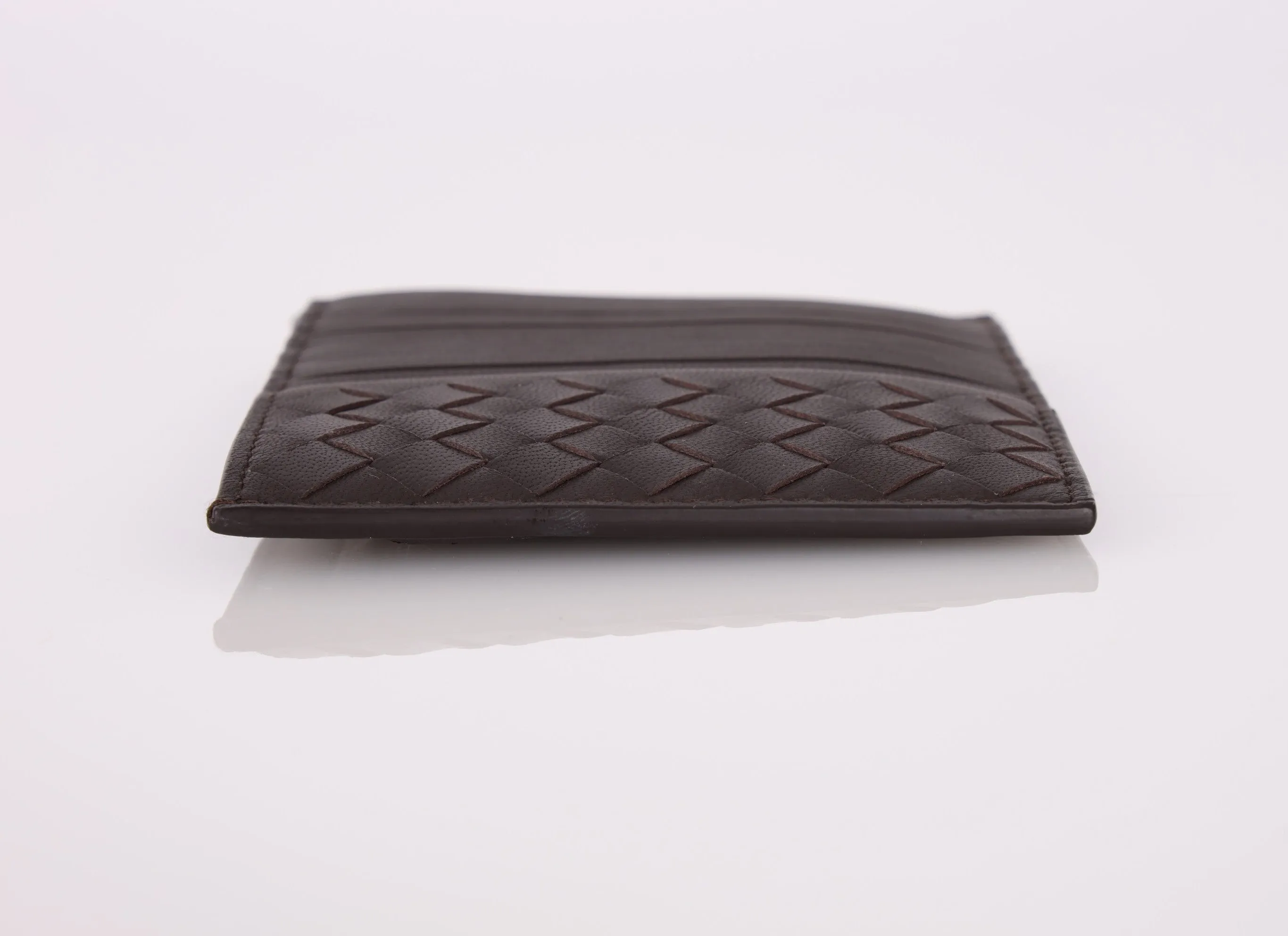 Bottega Veneta Intrecciato Zip Card Holder