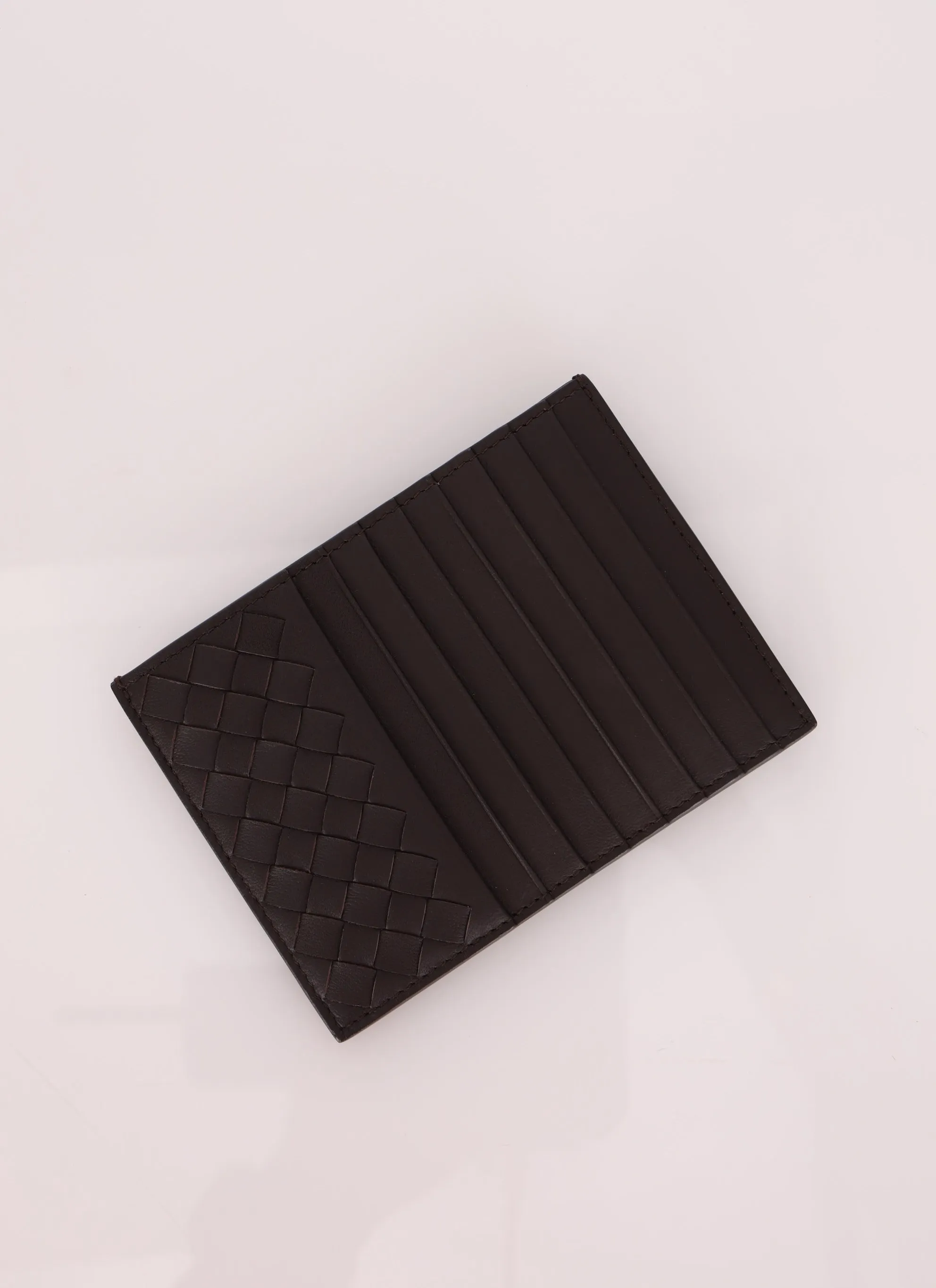 Bottega Veneta Intrecciato Zip Card Holder