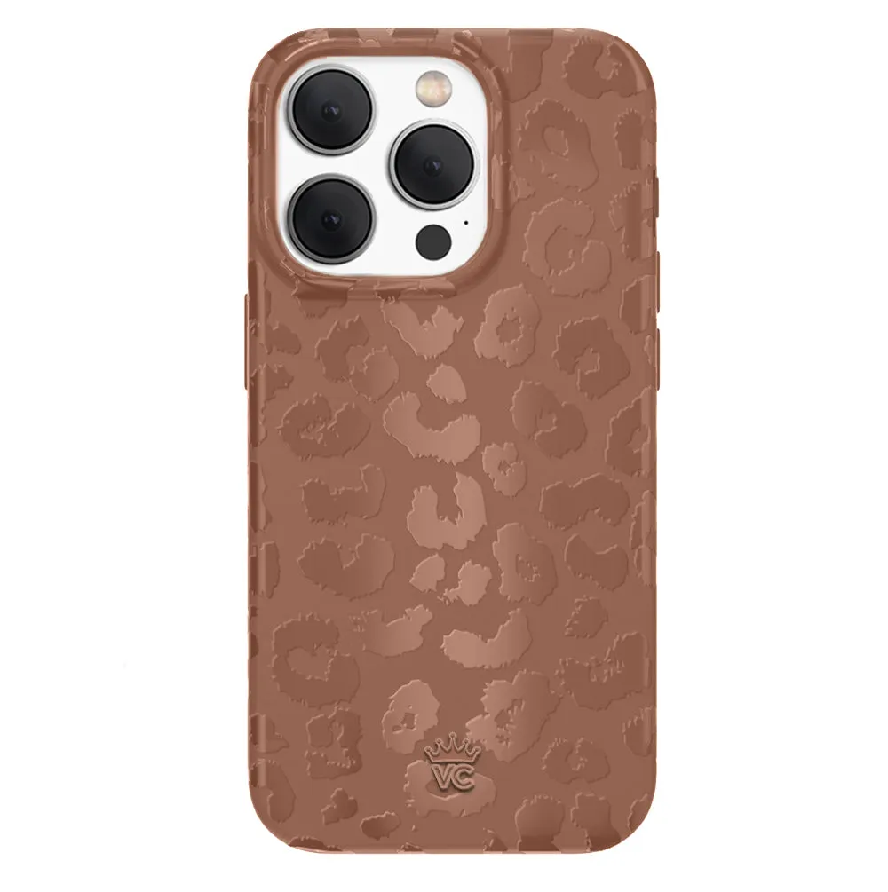 Chocolate Leopard iPhone Case