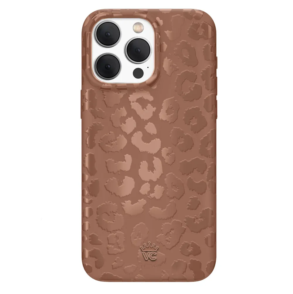 Chocolate Leopard iPhone Case