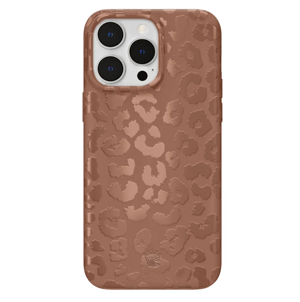 Chocolate Leopard iPhone Case