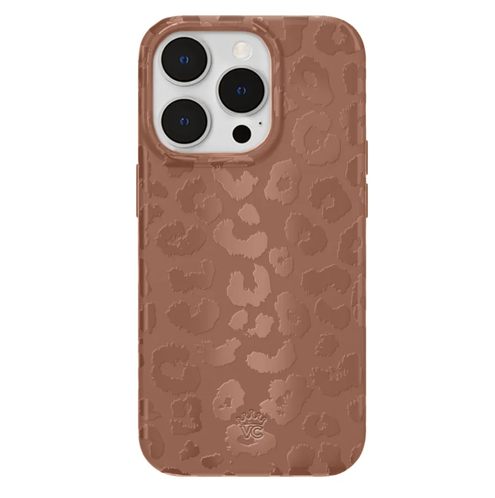 Chocolate Leopard iPhone Case