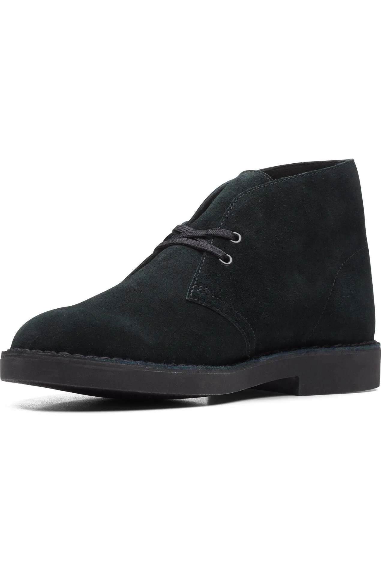 Clarks Desert Boot Evo in Black Suede