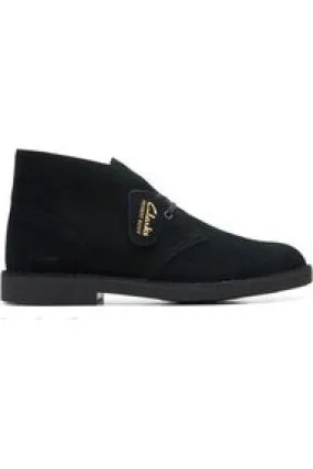 Clarks Desert Boot Evo in Black Suede