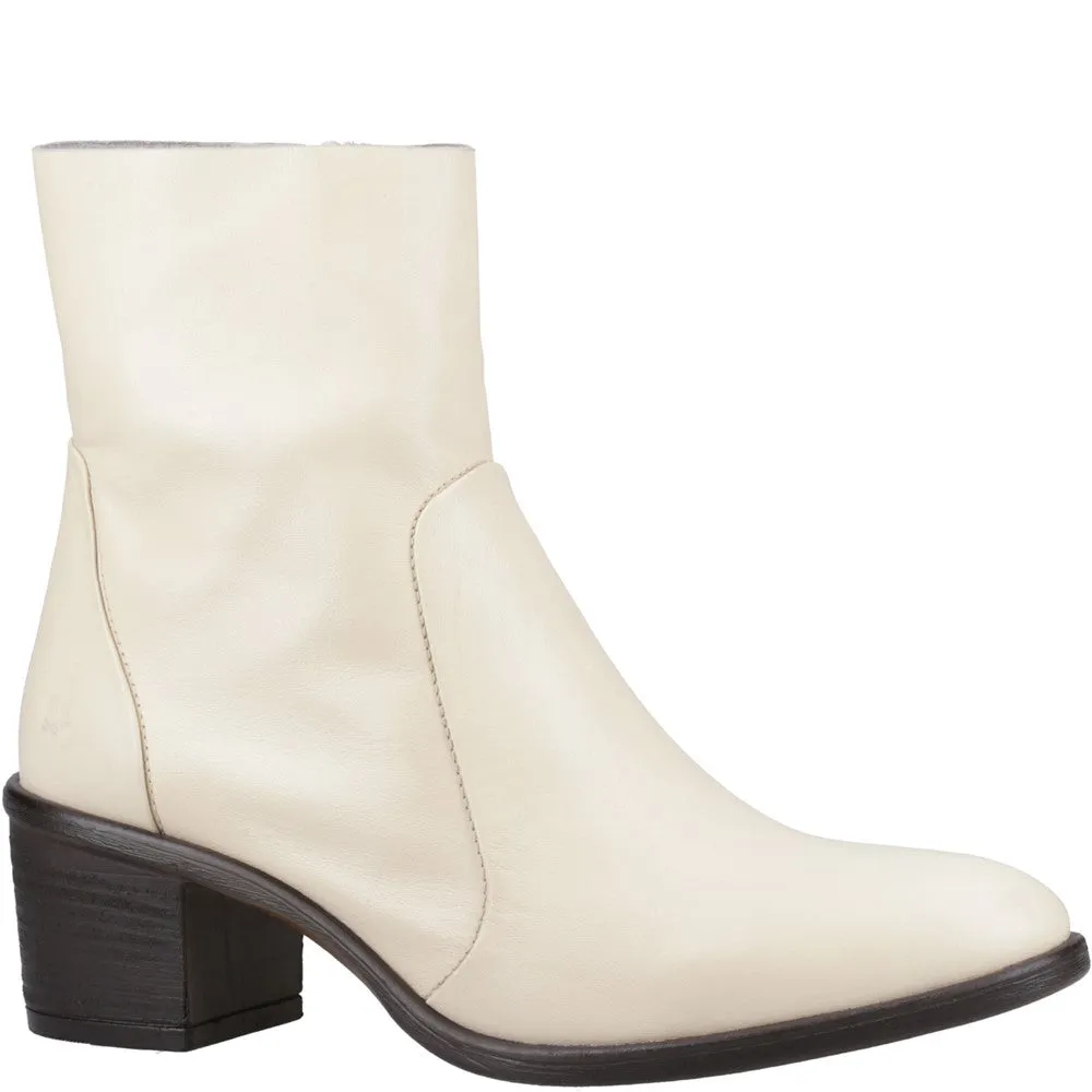 Cream Winona Ankle Boots