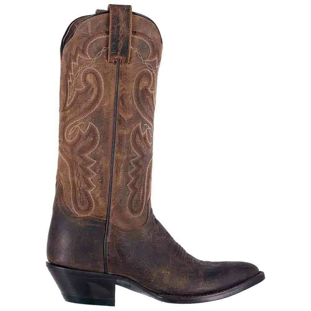 Dan Post Apache Marla Brown Shaft Leather Boots