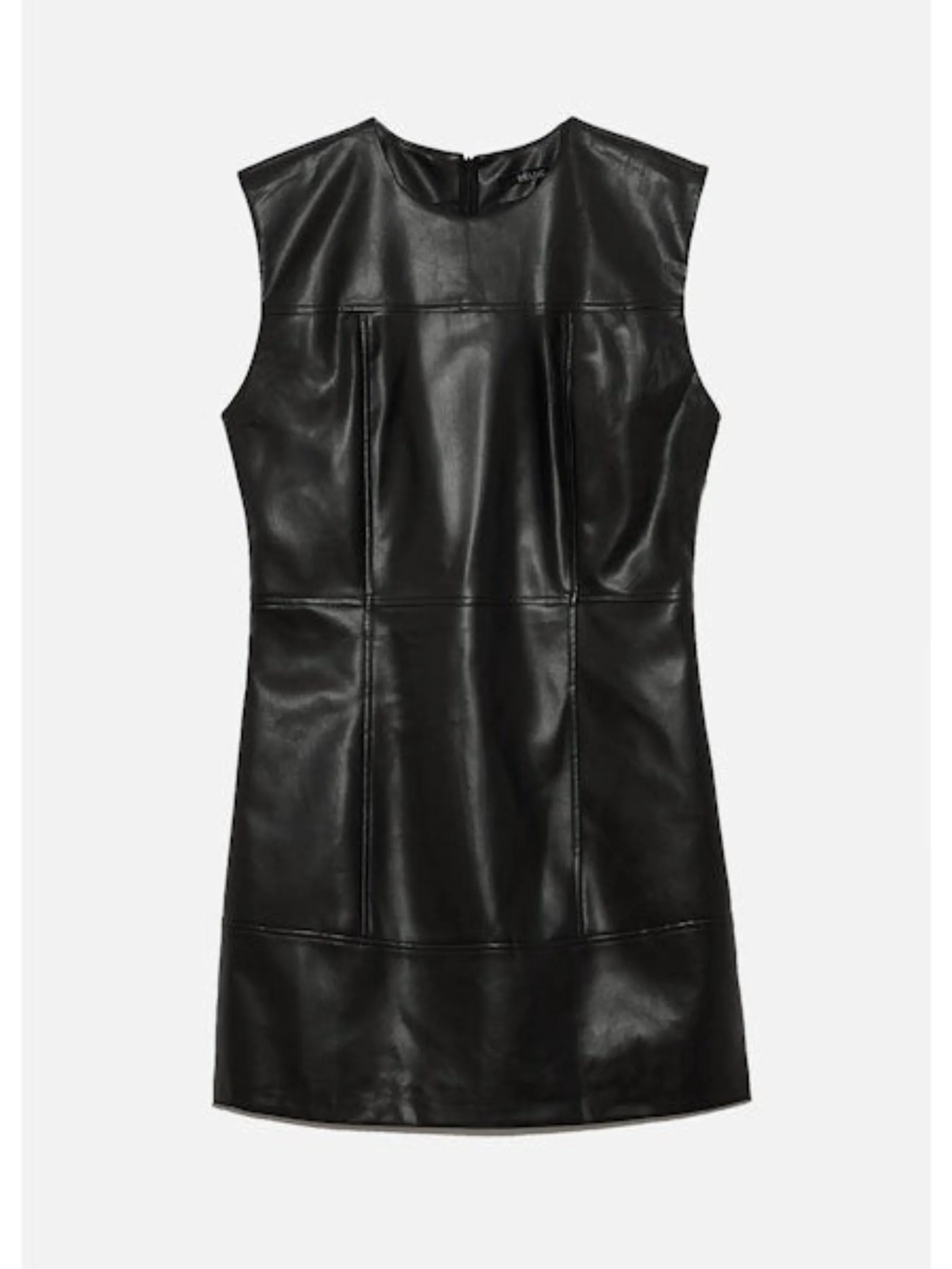 Deluc Sorbaria Leather Dress - Black