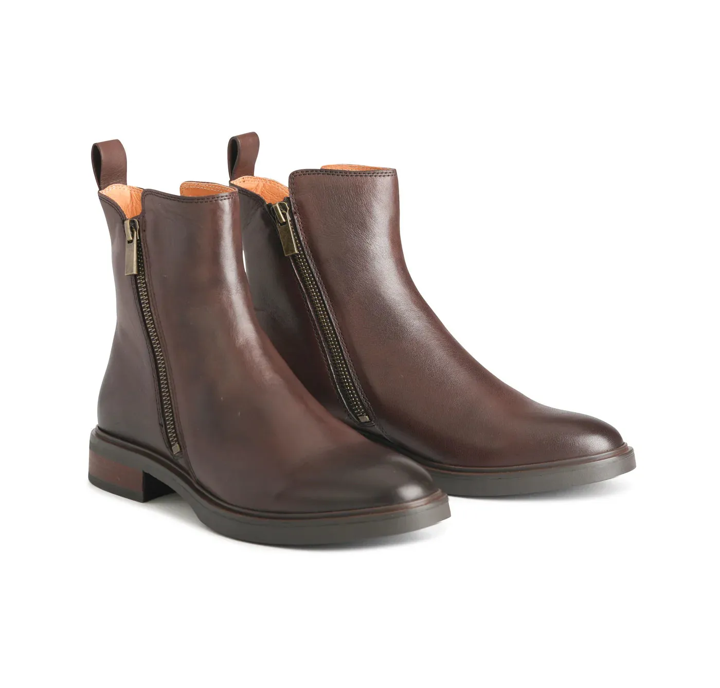 EOS Blaine Ankle Boot (Chestnut)