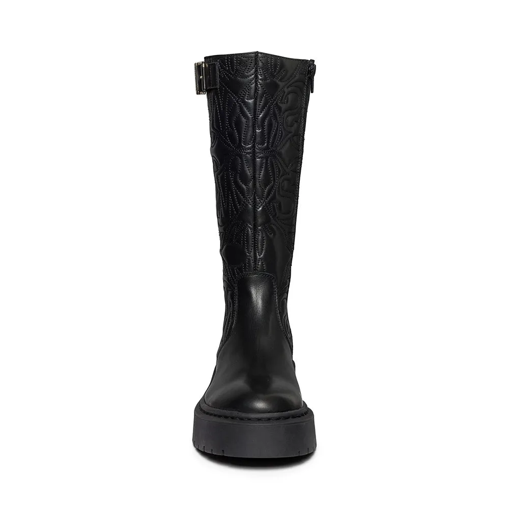 Gelina Boots BLACK LEATHER