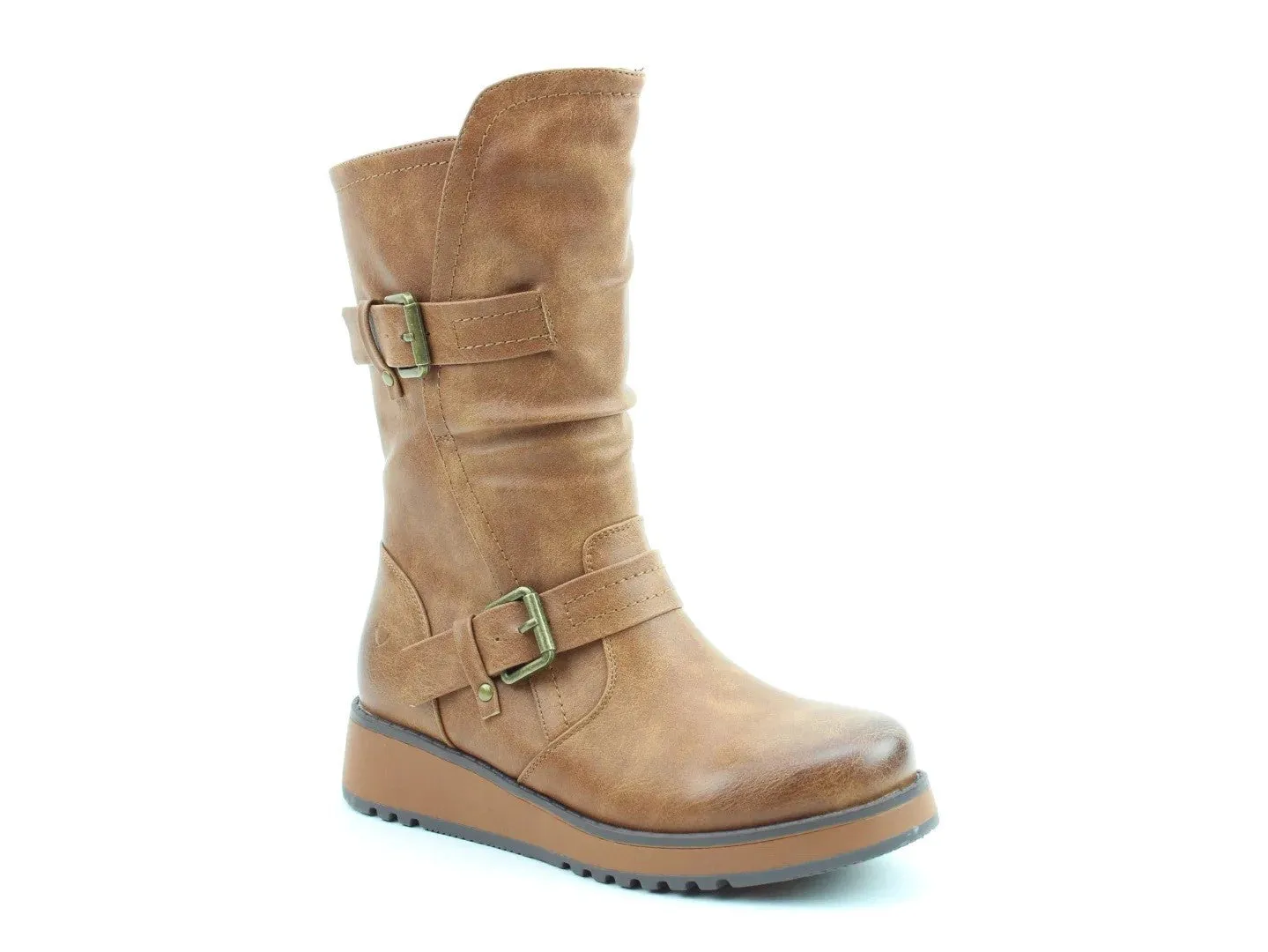 Heavenly Feet Vegan friendly Hannah4 Boot-TAN