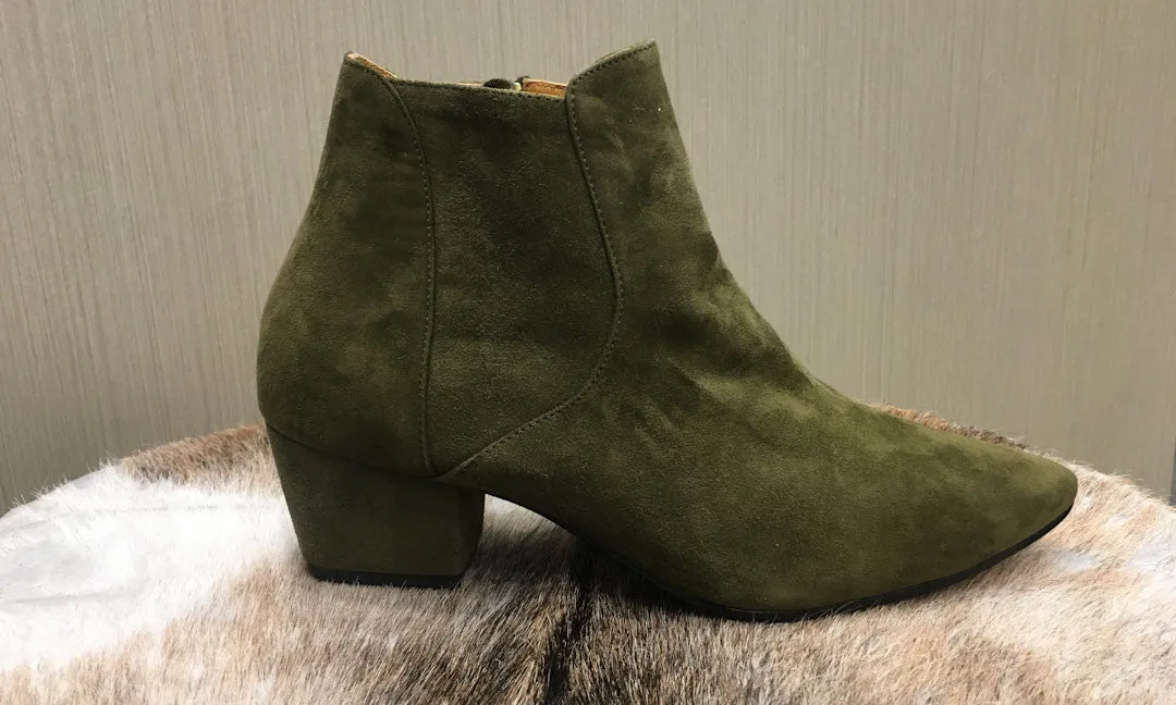 HOSS Cohen Olive  Suede boot