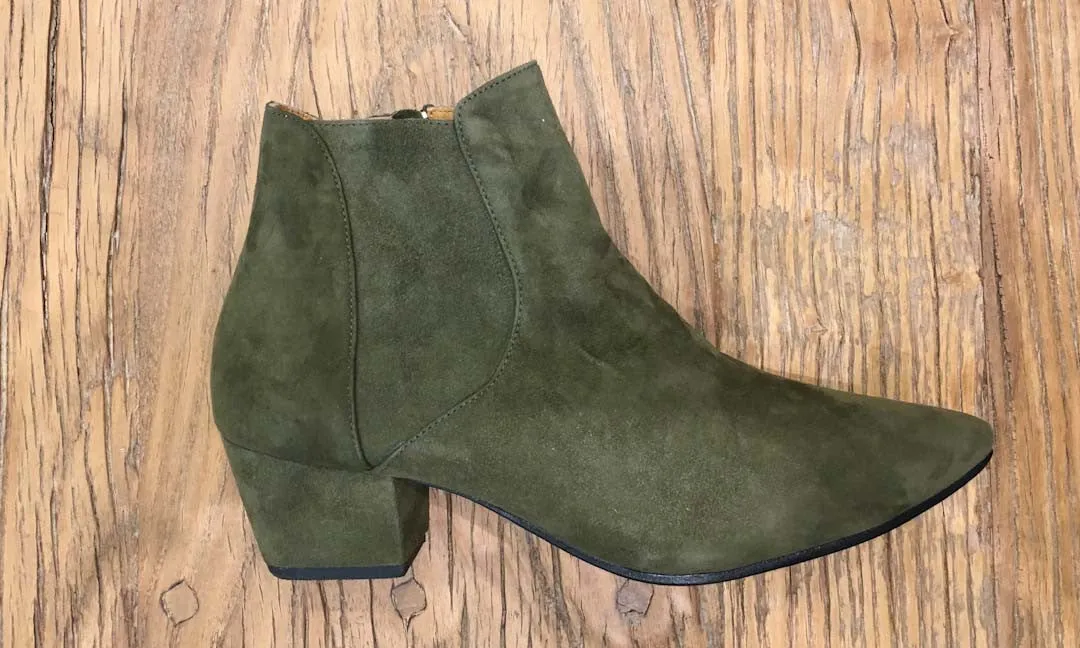 HOSS Cohen Olive  Suede boot