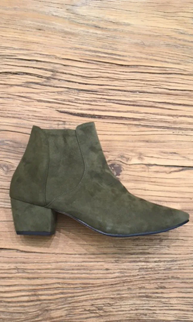 HOSS Cohen Olive  Suede boot