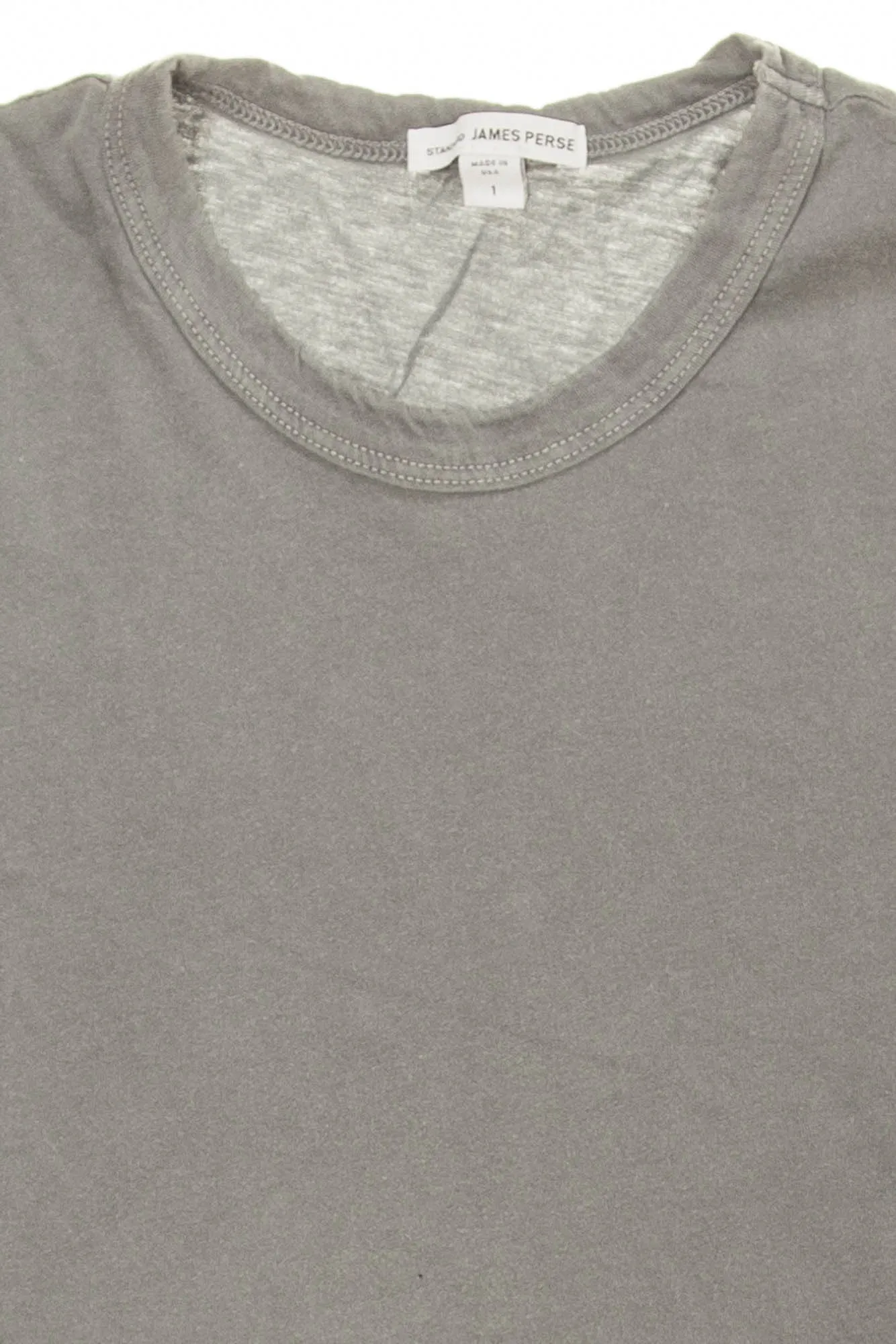 James Perse - Light Gray Short Sleeve T Shirt - 1