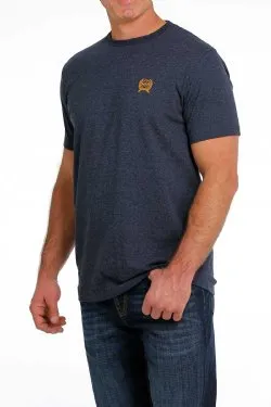 MEN'S CINCH TEE - HEATHER NAVY