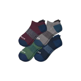 Men's Microstripe Ankle Sock 4-Pack