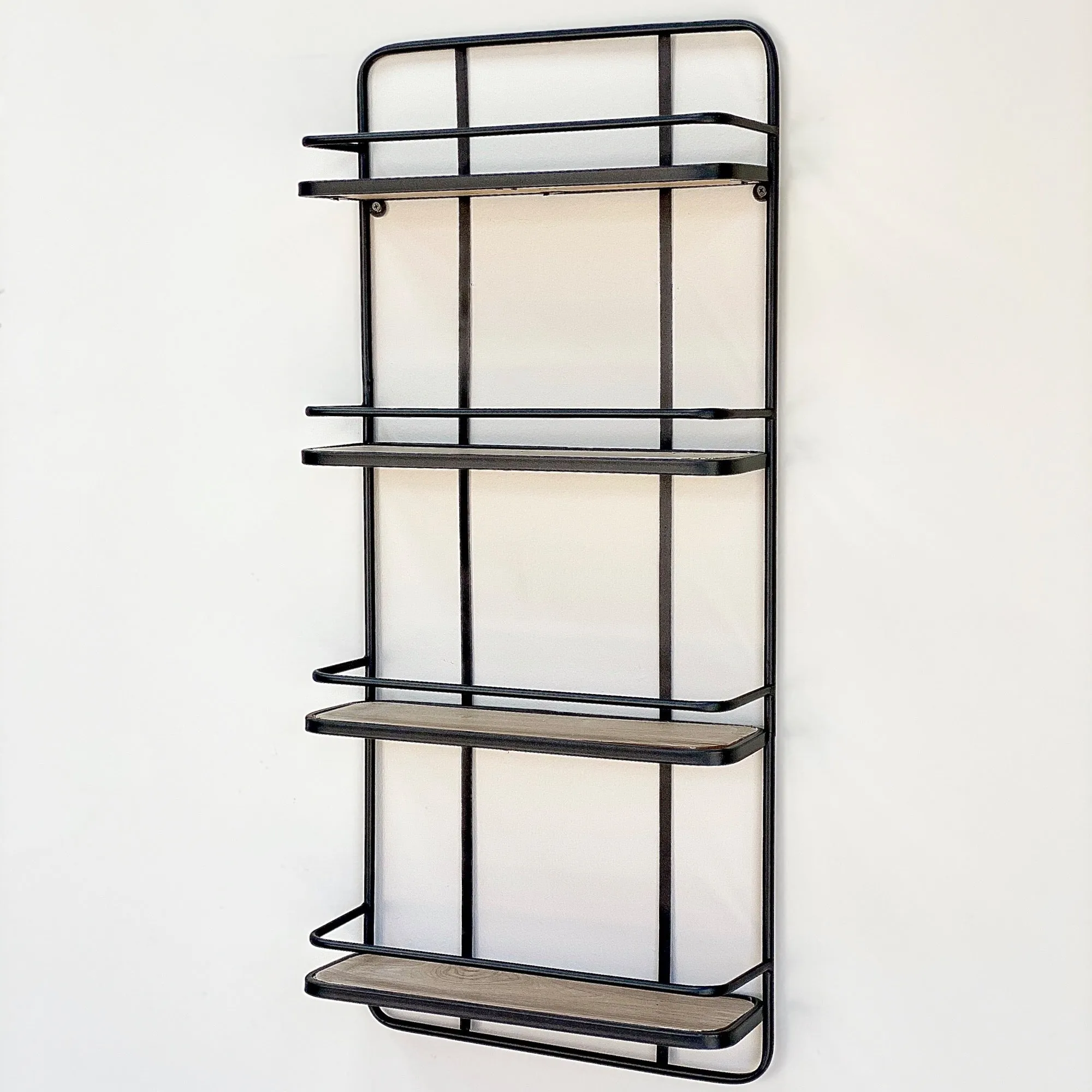 Metal Rectangular Wall Shelf