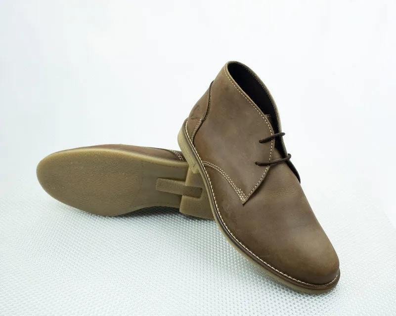 Old Khaki Tan  Leather Boot