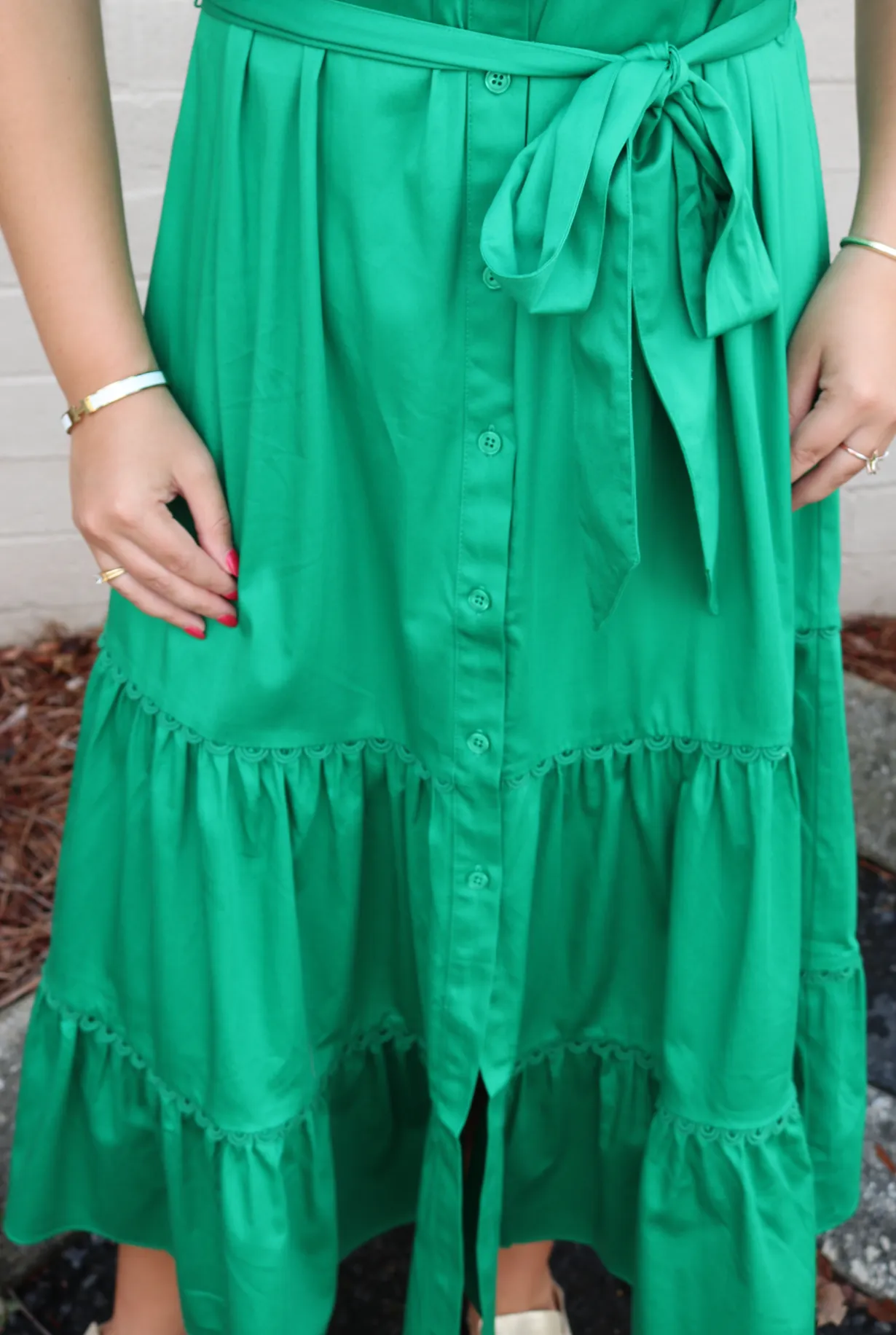 Rachel Dress | Emerald