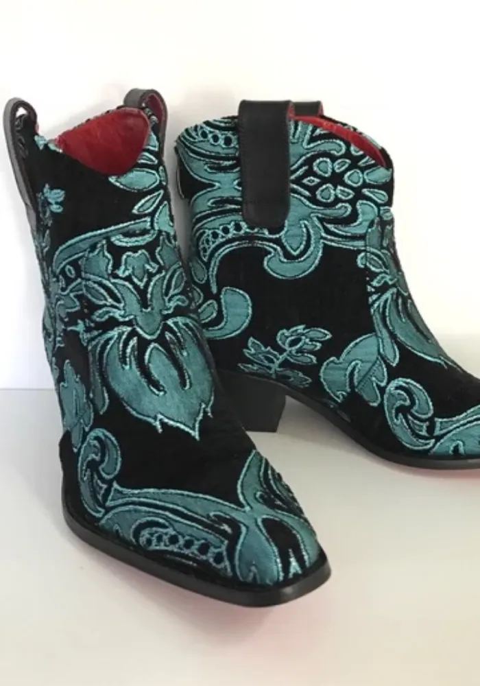 Rockwell Tharp Nyla Short Cowboy Bootie