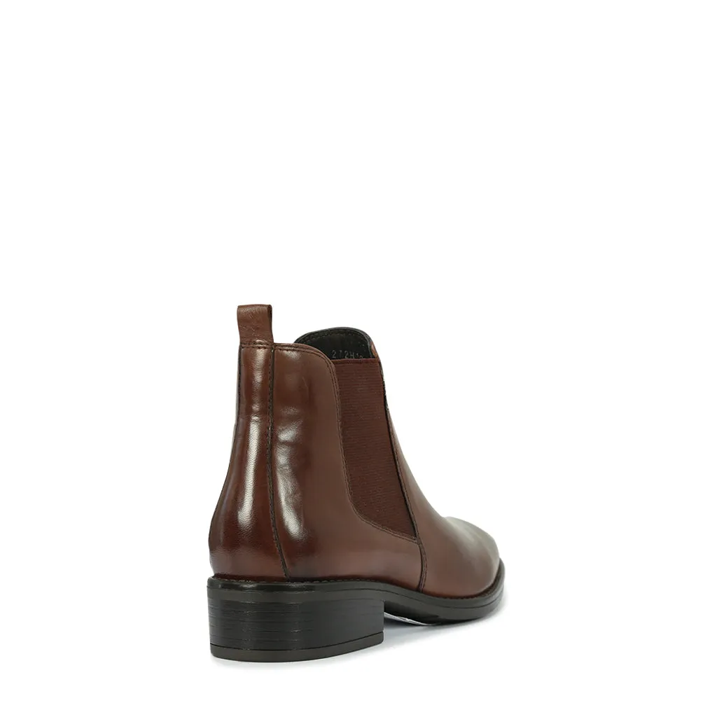 Selva Leather Chelsea Boots