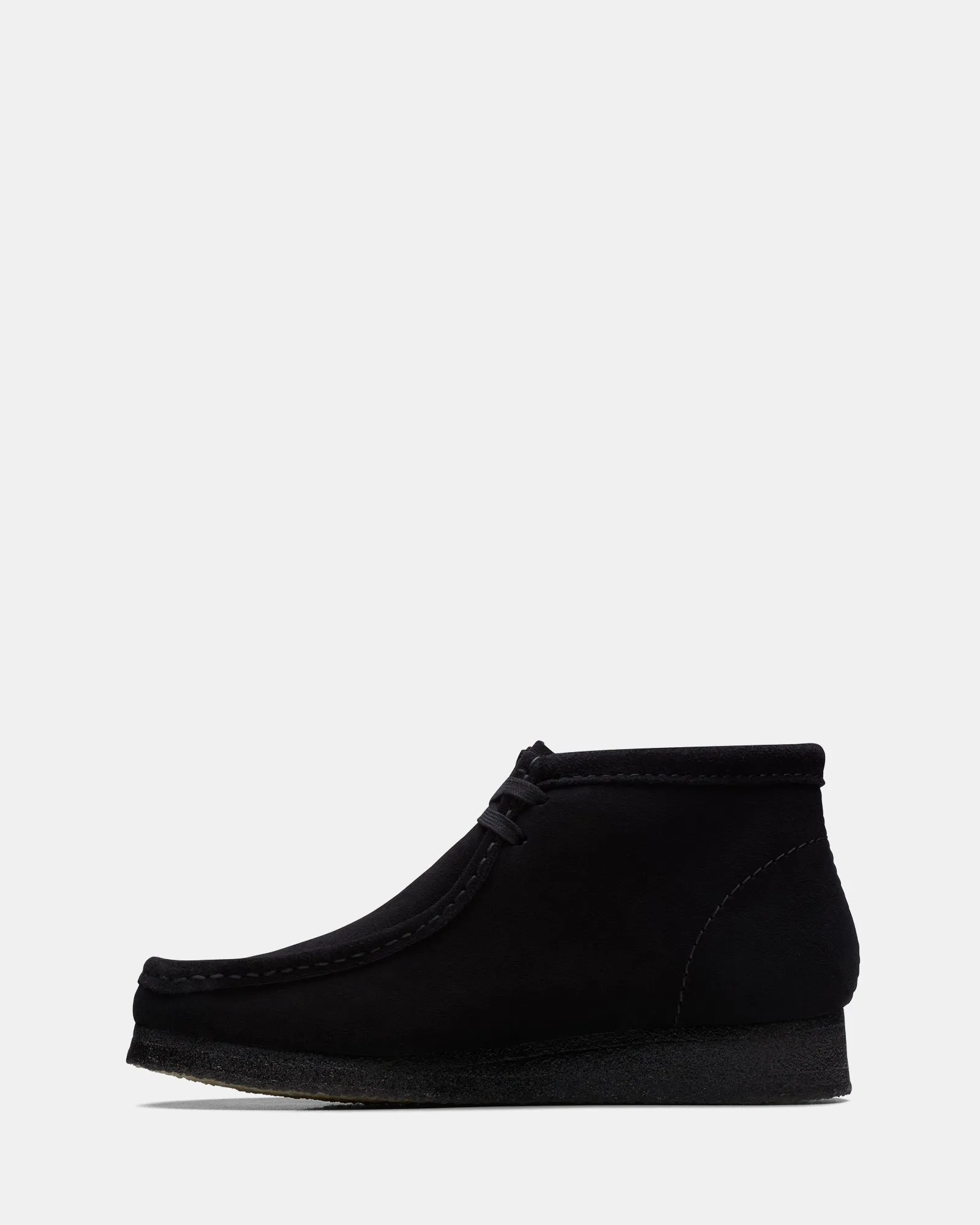 Wallabee Boot (M) Black Suede