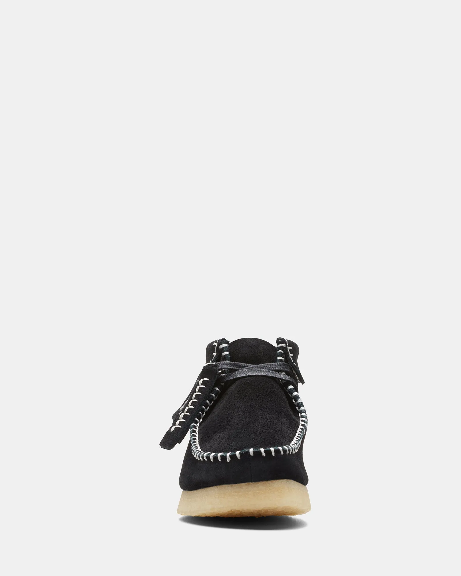 WALLABEE BOOT STITCH Black Suede