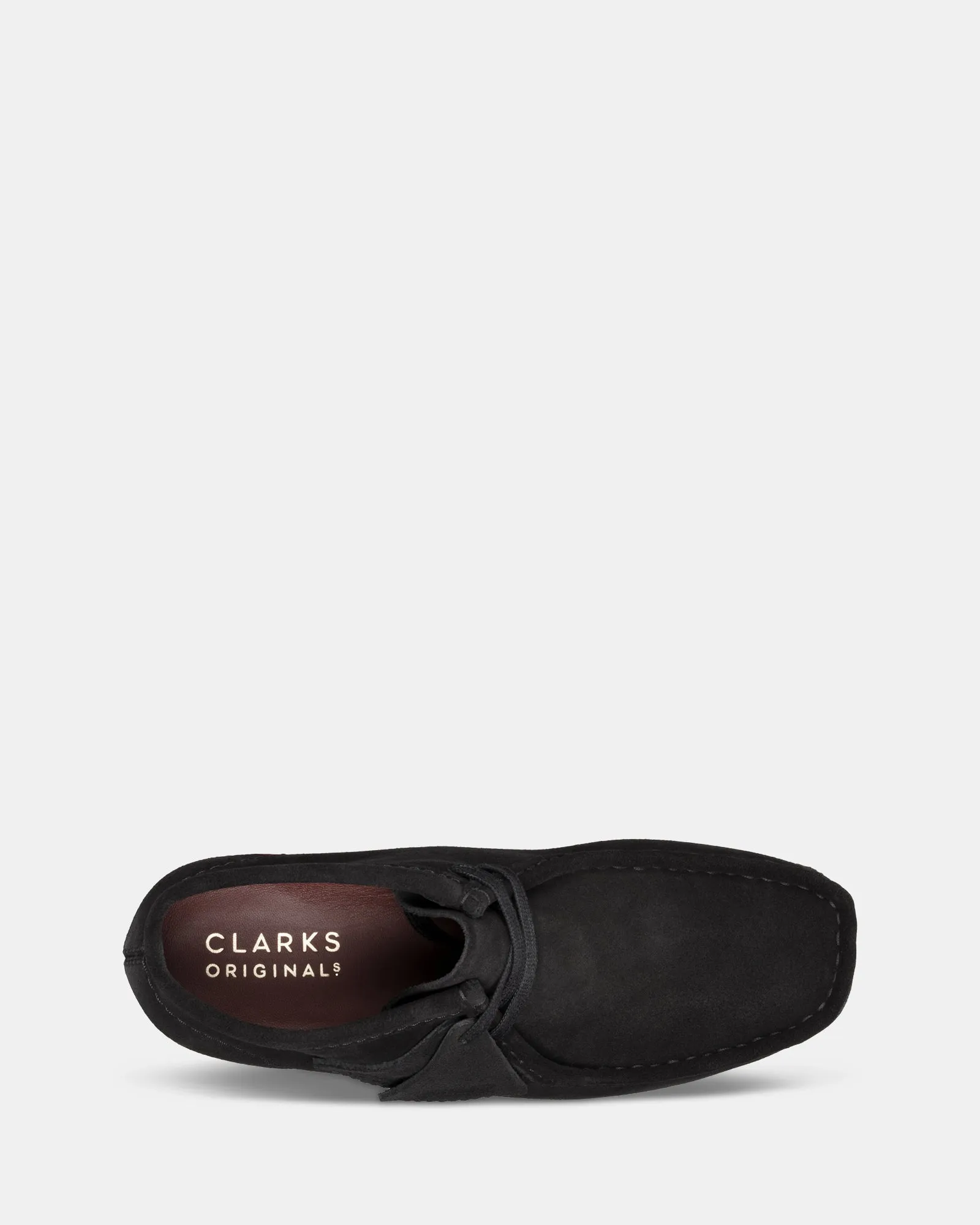 Wallabee Boot. (W) Black Suede