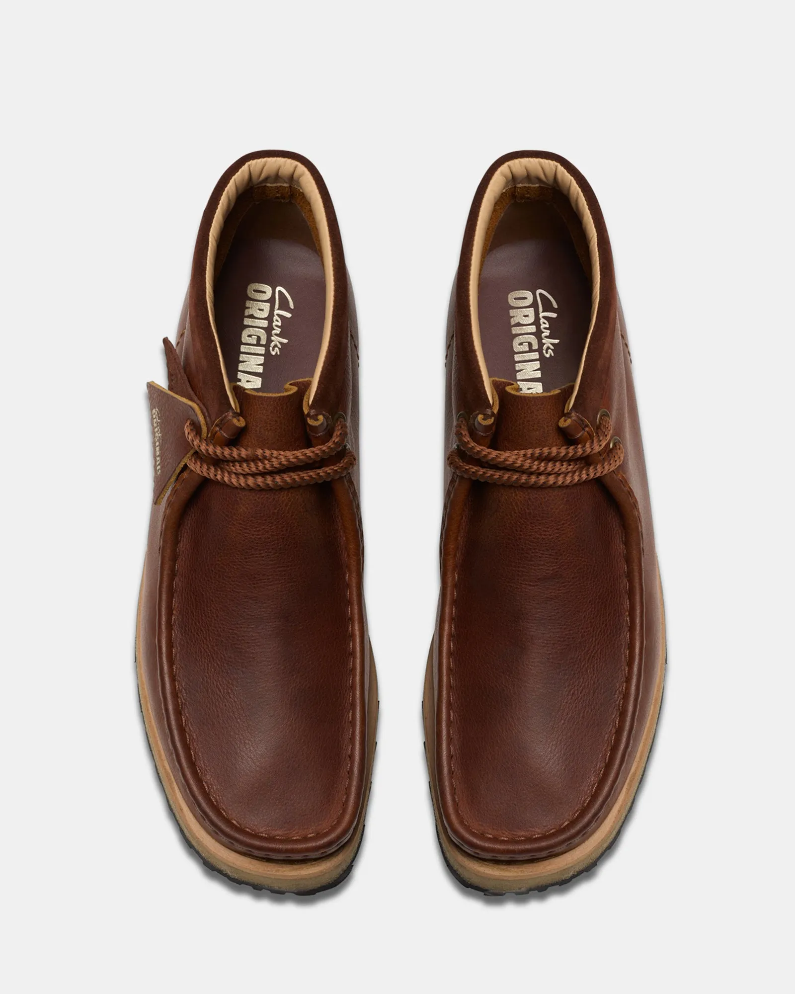 Wallabee Scout (M) Dark Tan Leather